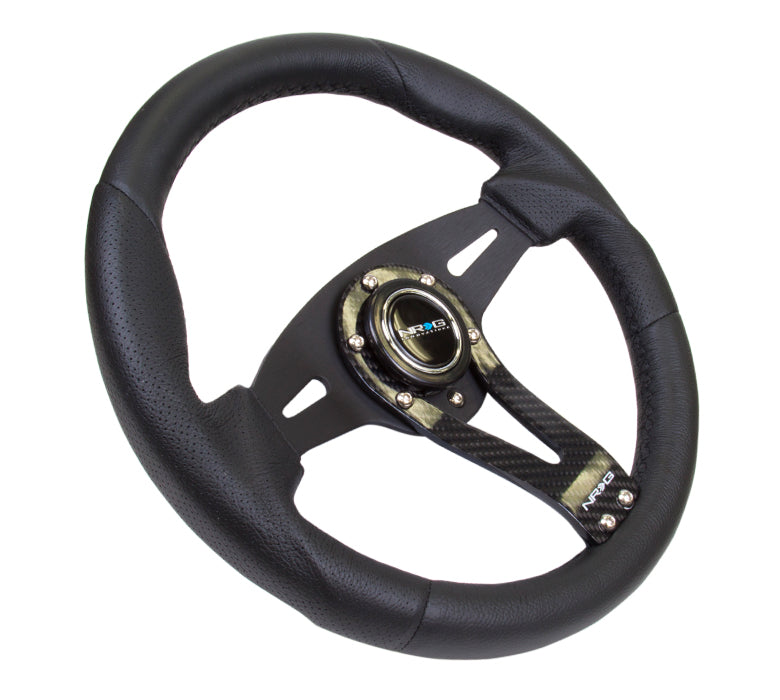 Oiwa Garage 320mm NRG Leather Steering Wheel