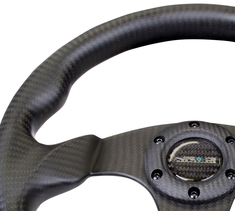 NRG ST-009CF/MB Carbon Wheel - Top View