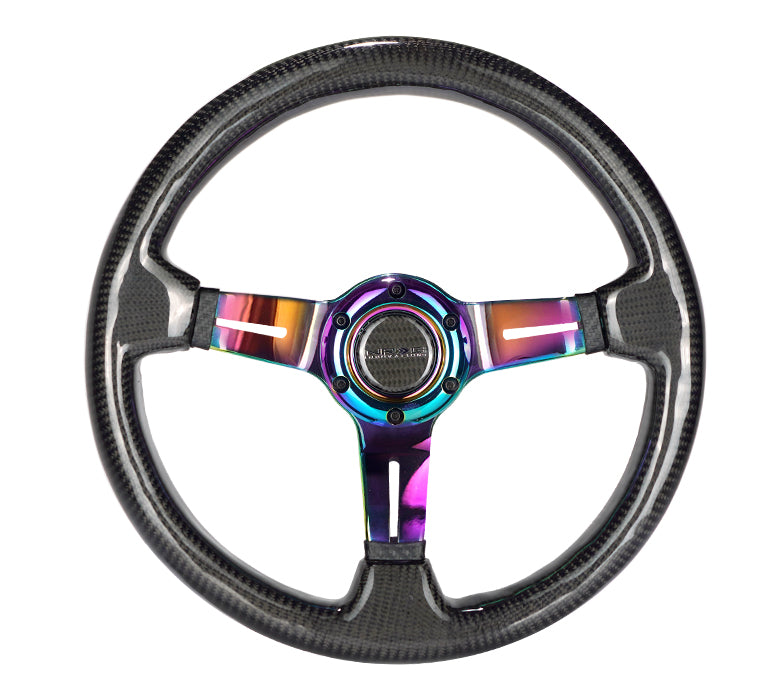 Oiwa's NRG Carbon Fiber Kei-Truck Steering Wheel