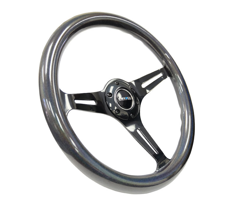 350mm Kei Truck Steering Wheel with Mesmerizing Color-Shifting Finish