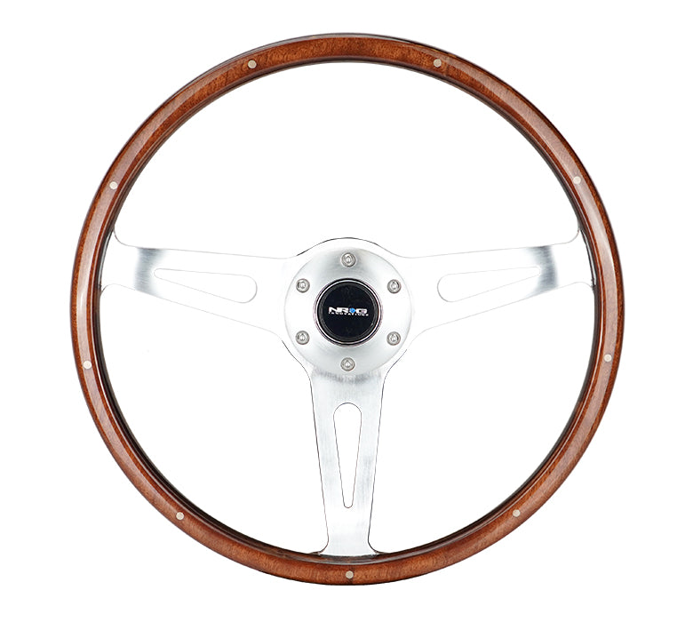NRG 365mm Classic Wood Grain Steering Wheel ST-065
