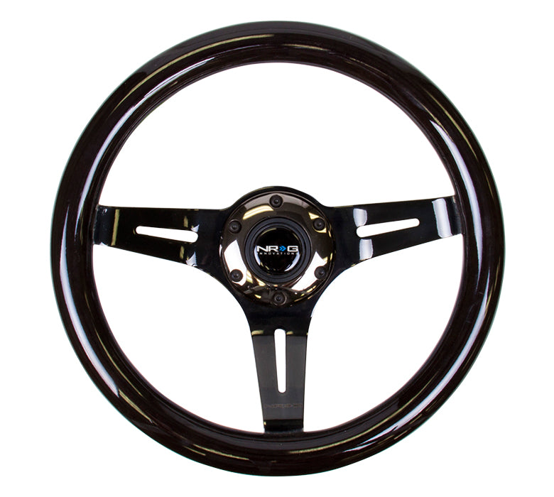 NRG 3-Spoke Black Chrome Wheel | ST-310BK-BK