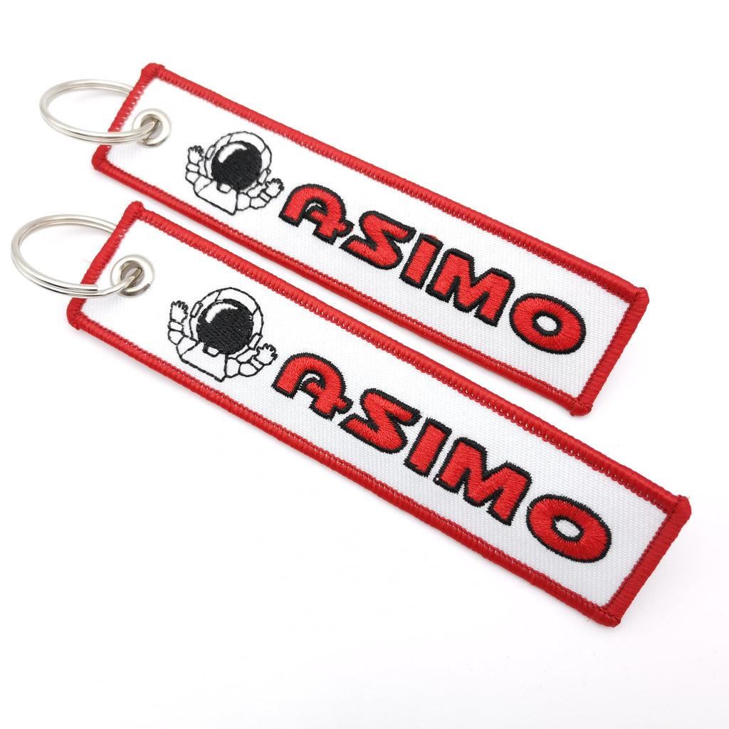 Stylish Car Keyring with ASIMO Design