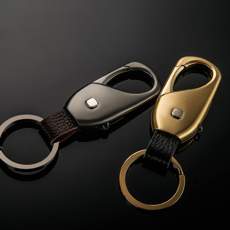 Stylish Keychain with LED Light - Oiwa Garage