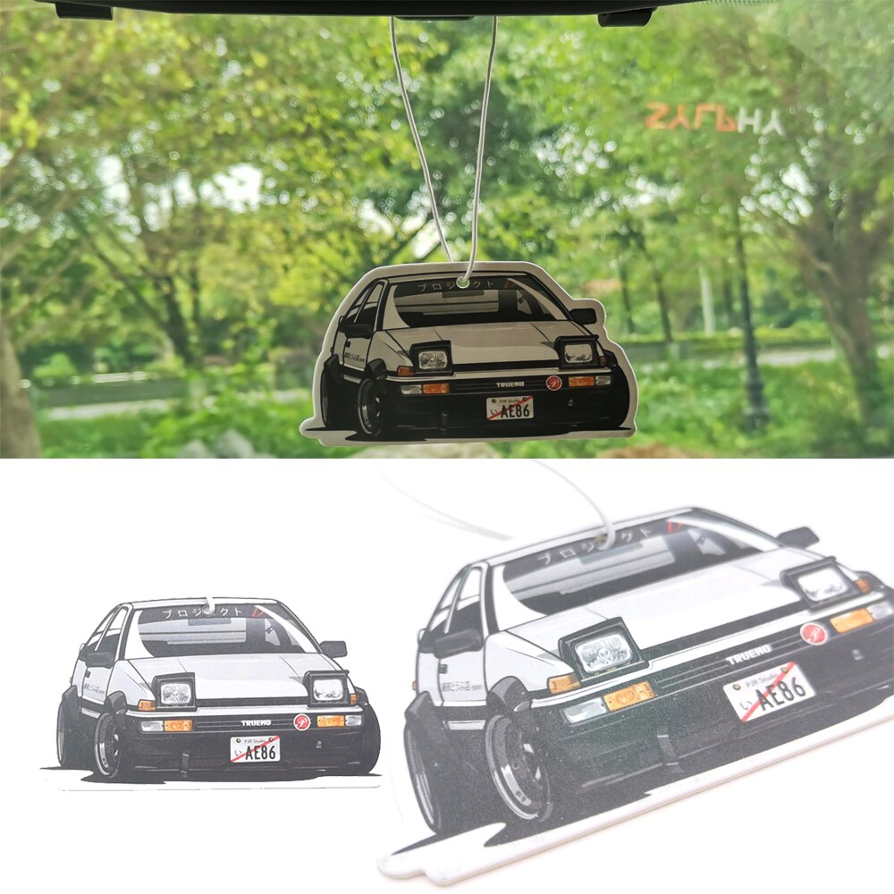 Initial D Themed Car Interior Accessory