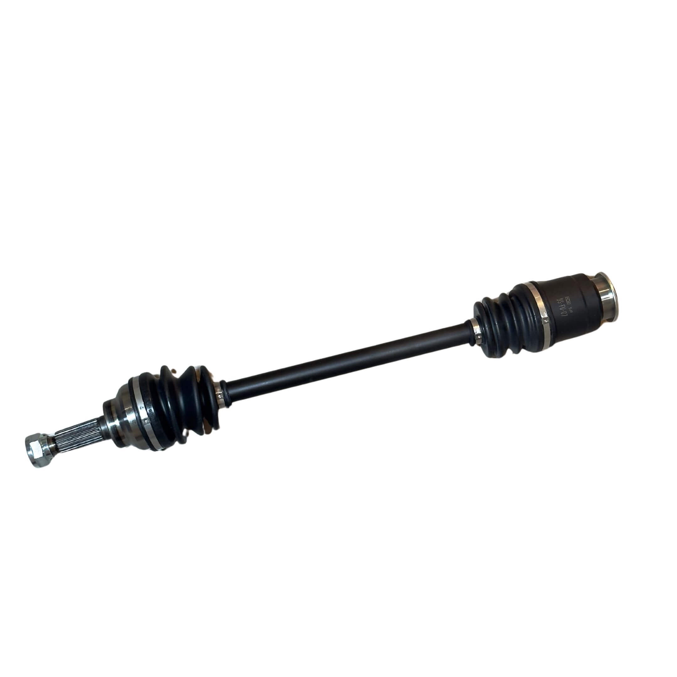 Front Axle for Subaru Sambar Van TV1, TV2 Models (1999-2012) featuring durable black metal construction and precision-engineered joints.