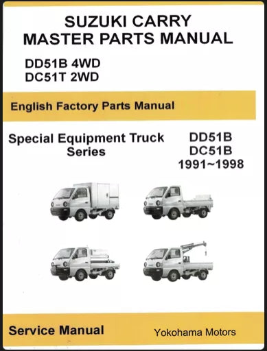 Master Parts Manual manual cover