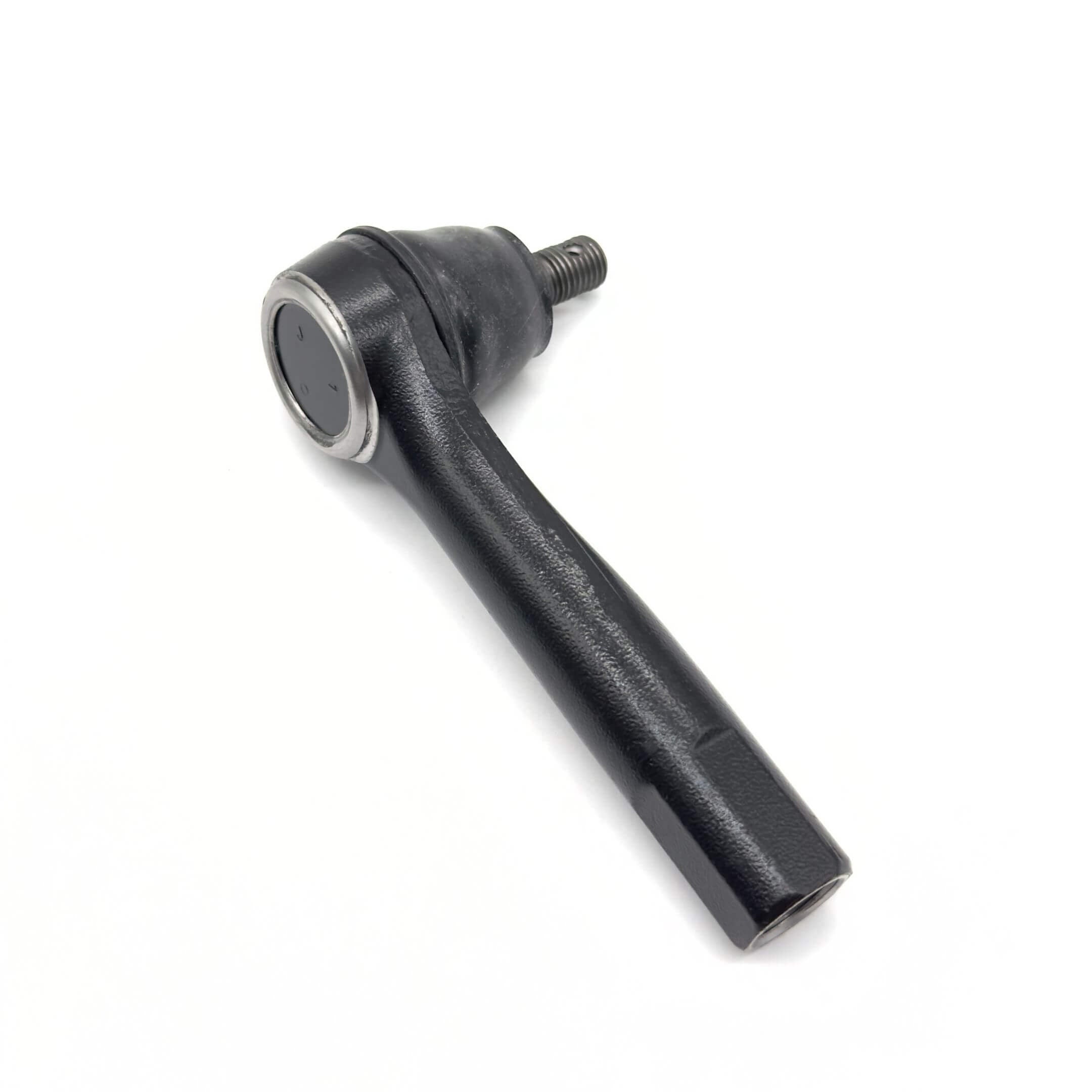 Genuine black tie rod end for Subaru Sambar Van TV1, TV2 models (1999-2012), suitable for left-hand inner or outer installation.