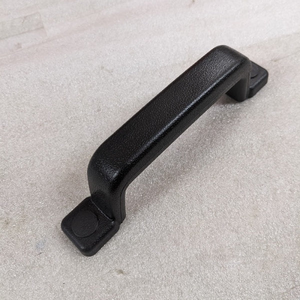 Black Subaru Sambar Interior Grab Handle for TW1, TW2 Models (1999-2012) with textured finish.