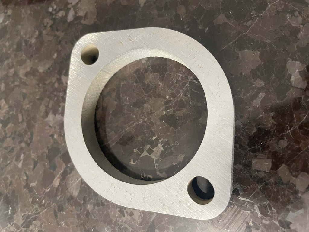 Durable 3/8 mild steel exhaust flange for Honda Acty HA3 HA4, waterjet cut to precise OEM specs for a 1990-1999 perfect fit upgrade.