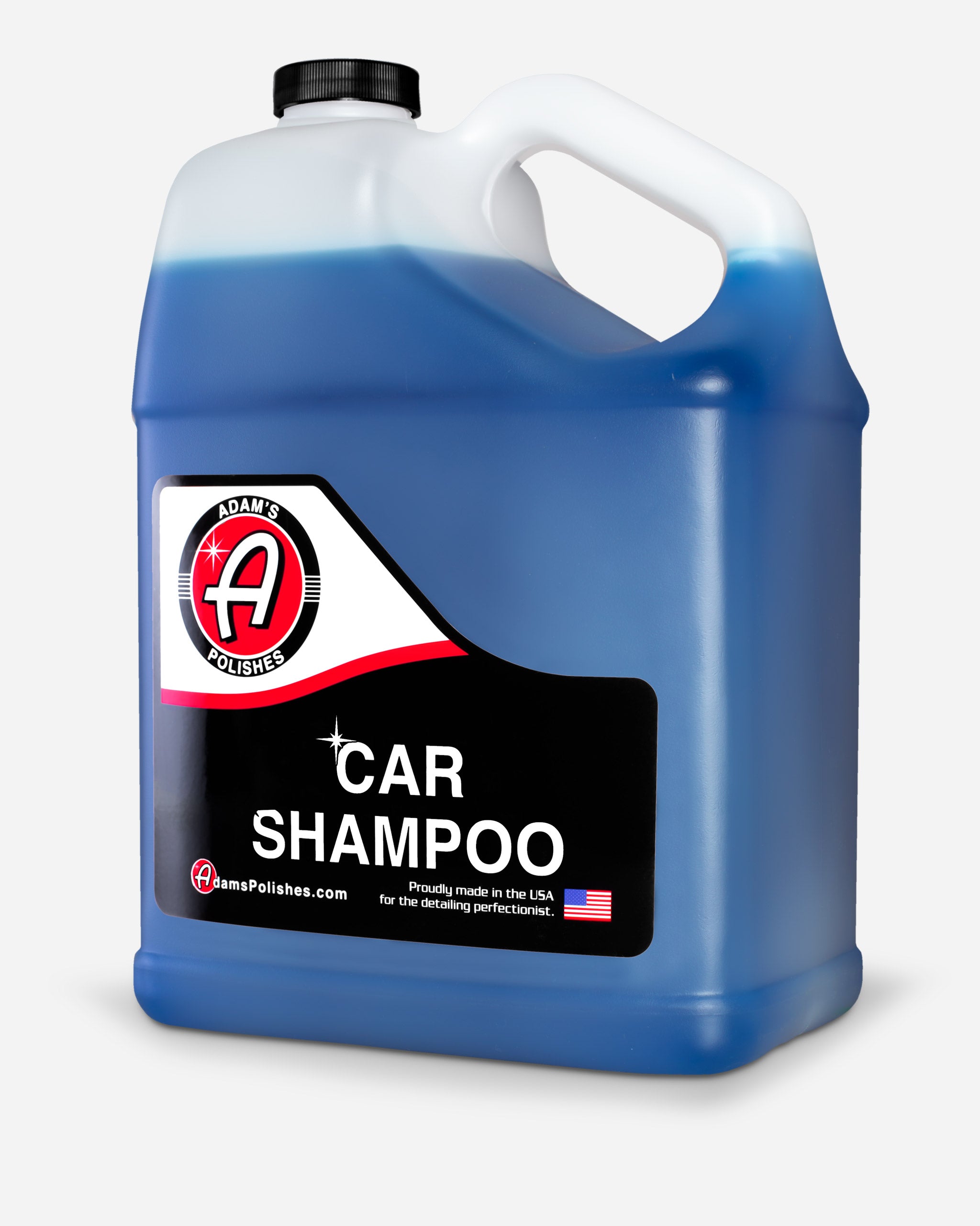 Best Car Wash Kit highlighting Adam’s Polishes Car Shampoo gallon, offering thick suds and pH-neutral protection for a safe 2-bucket wash.