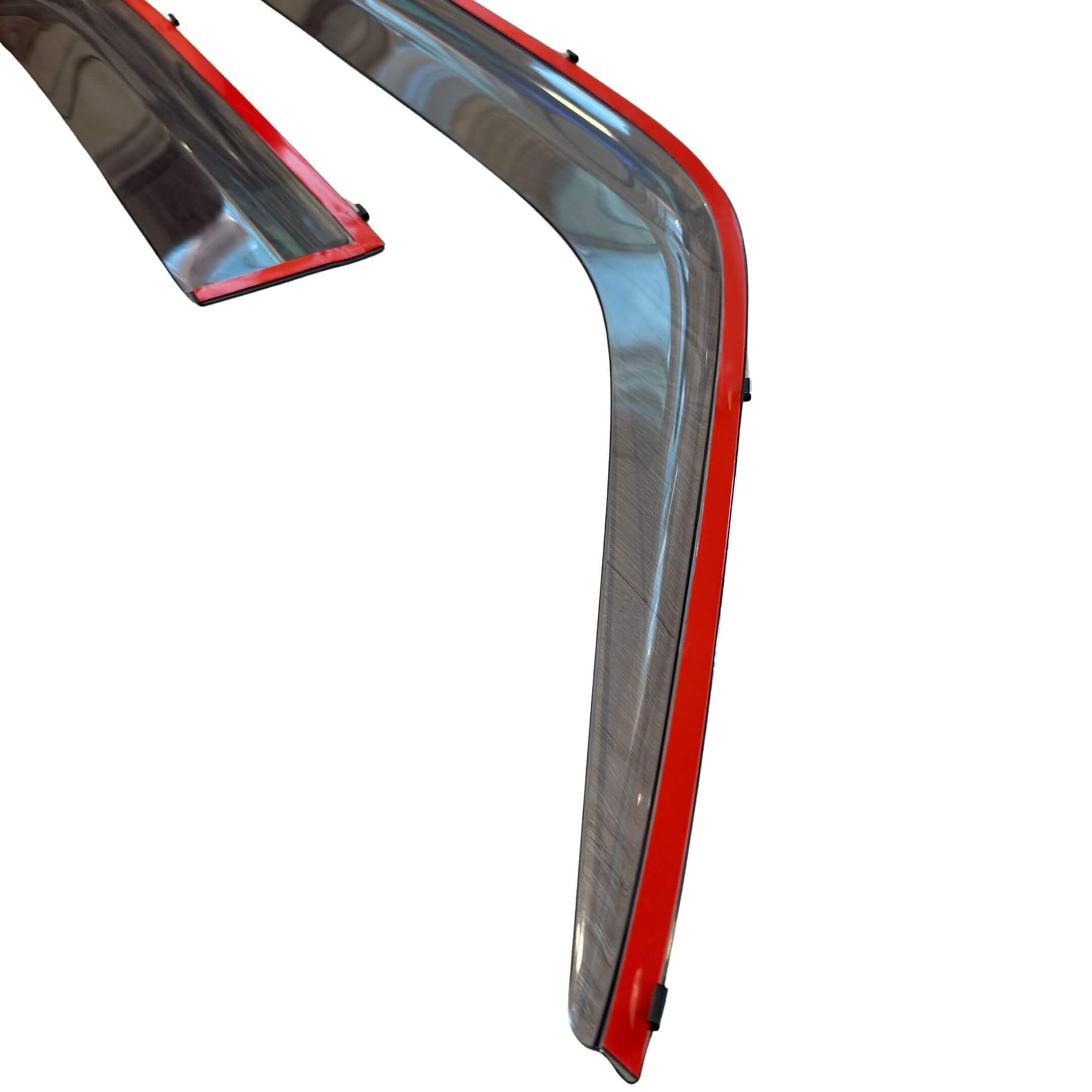 Curved front visor piece detail for Honda Vamos HM1 HM2