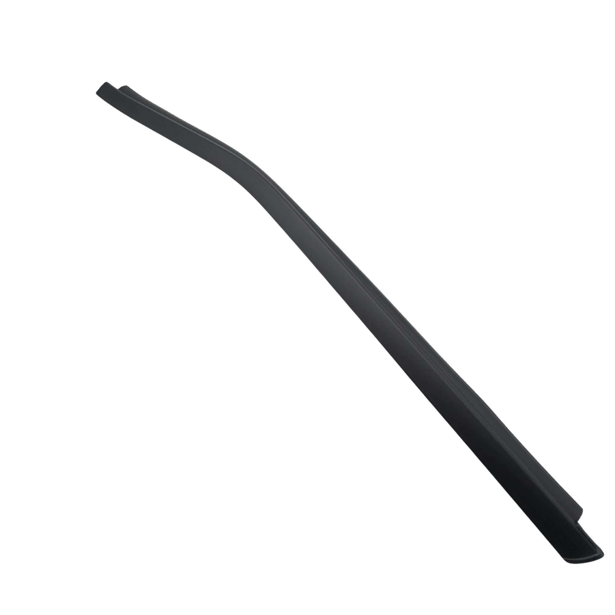 Door Weather Stripping for Subaru Sambar Truck TT1, TT2 Models (1999-2012), featuring a sleek black design for the left/passenger side.