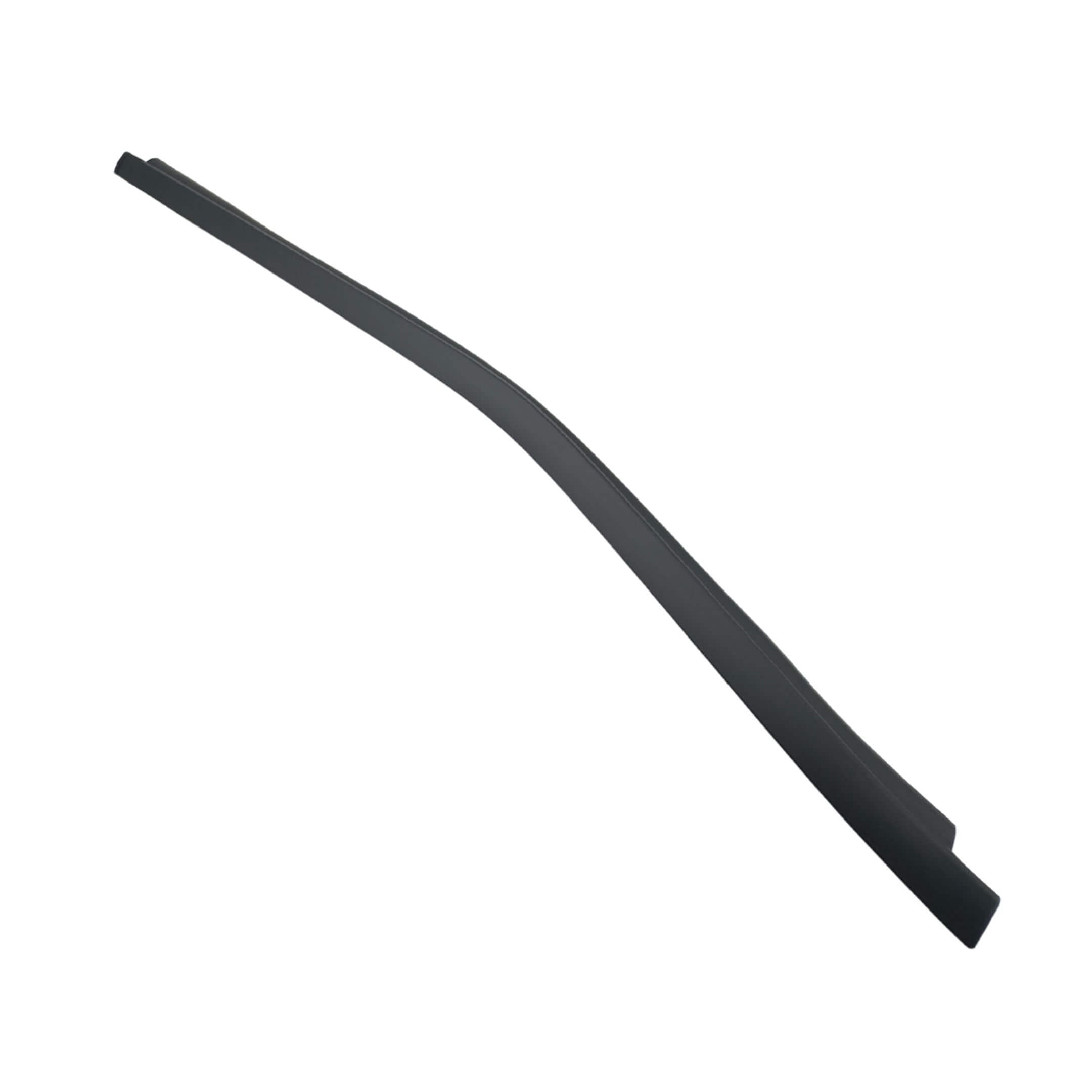 Door Weather Stripping for Right Driver Side of Subaru Sambar Truck TT1, TT2 Models (1999-2012), featuring a sleek black design.