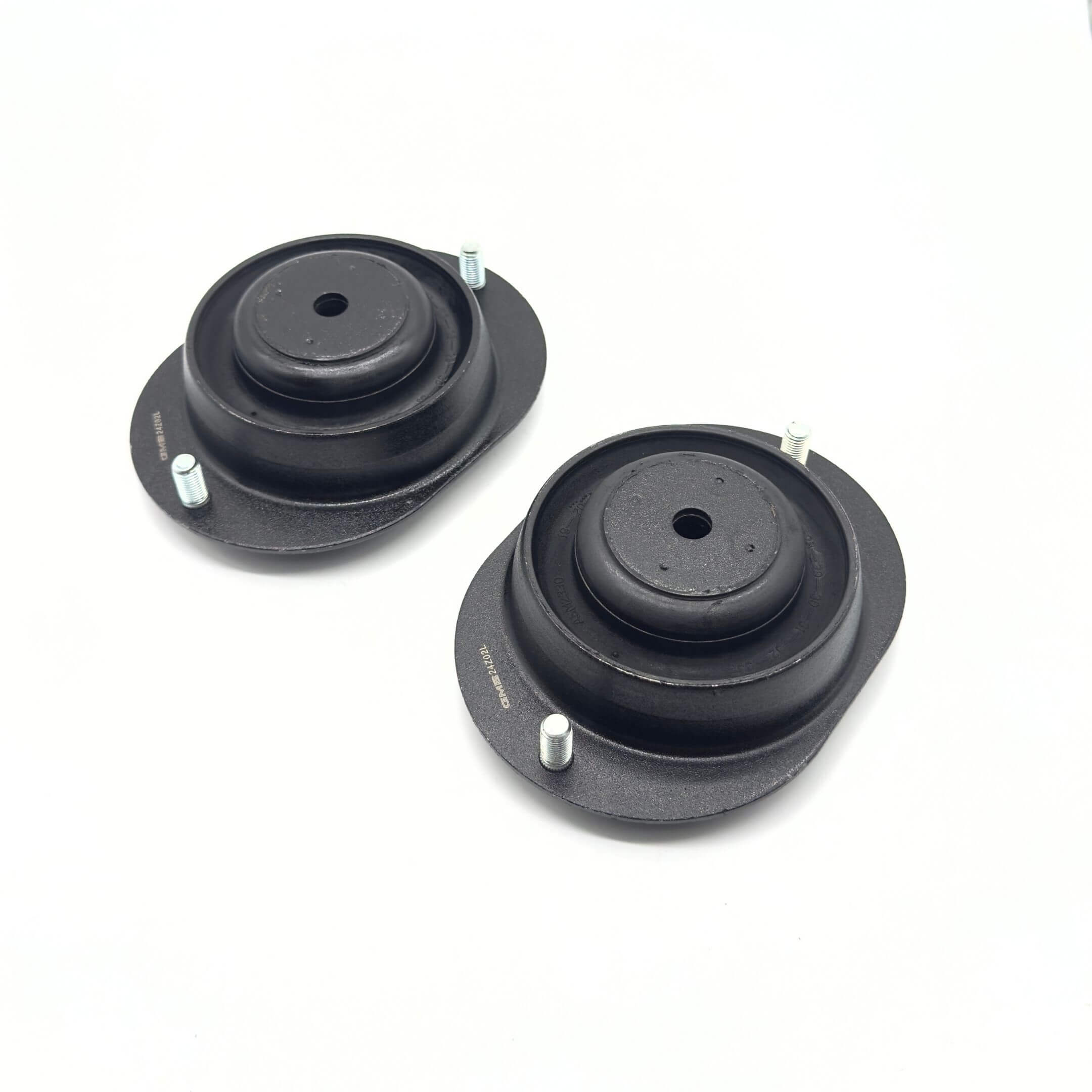 Front Strut Mount Kit OEM replacement for Subaru Sambar Van TV1, TV2 Models 1999-2012 featuring durable black construction with mounting bolts.