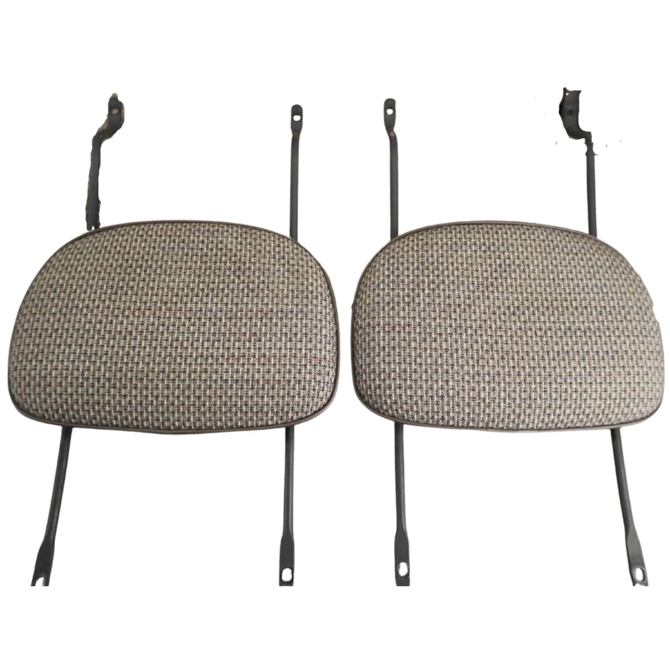 OEM used headrests for Honda Acty Truck HA3 HA4 with original cloth upholstery.
