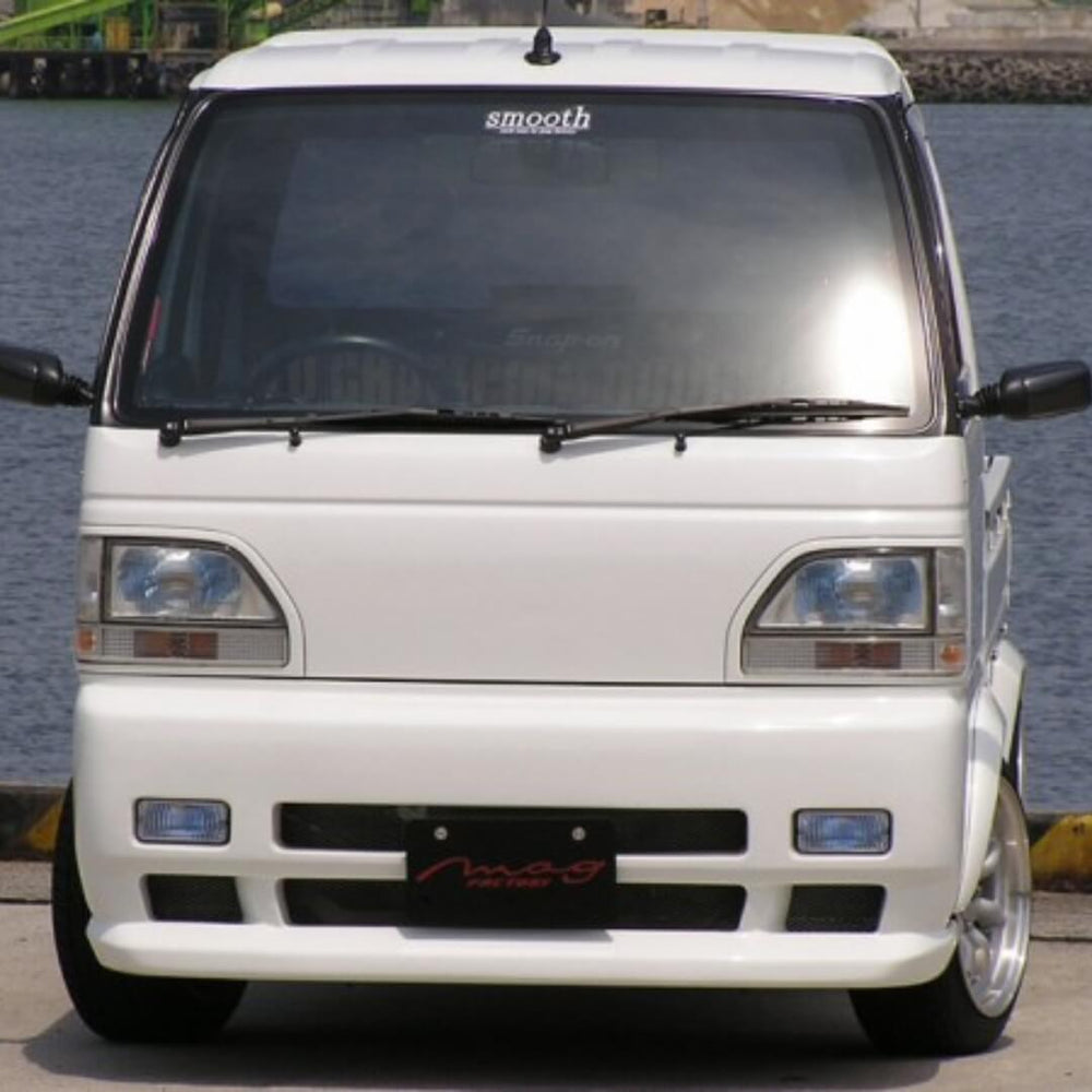 Customized Honda Acty with Mag Factory Front Bumper Upgrade for HH3/HH4 Models