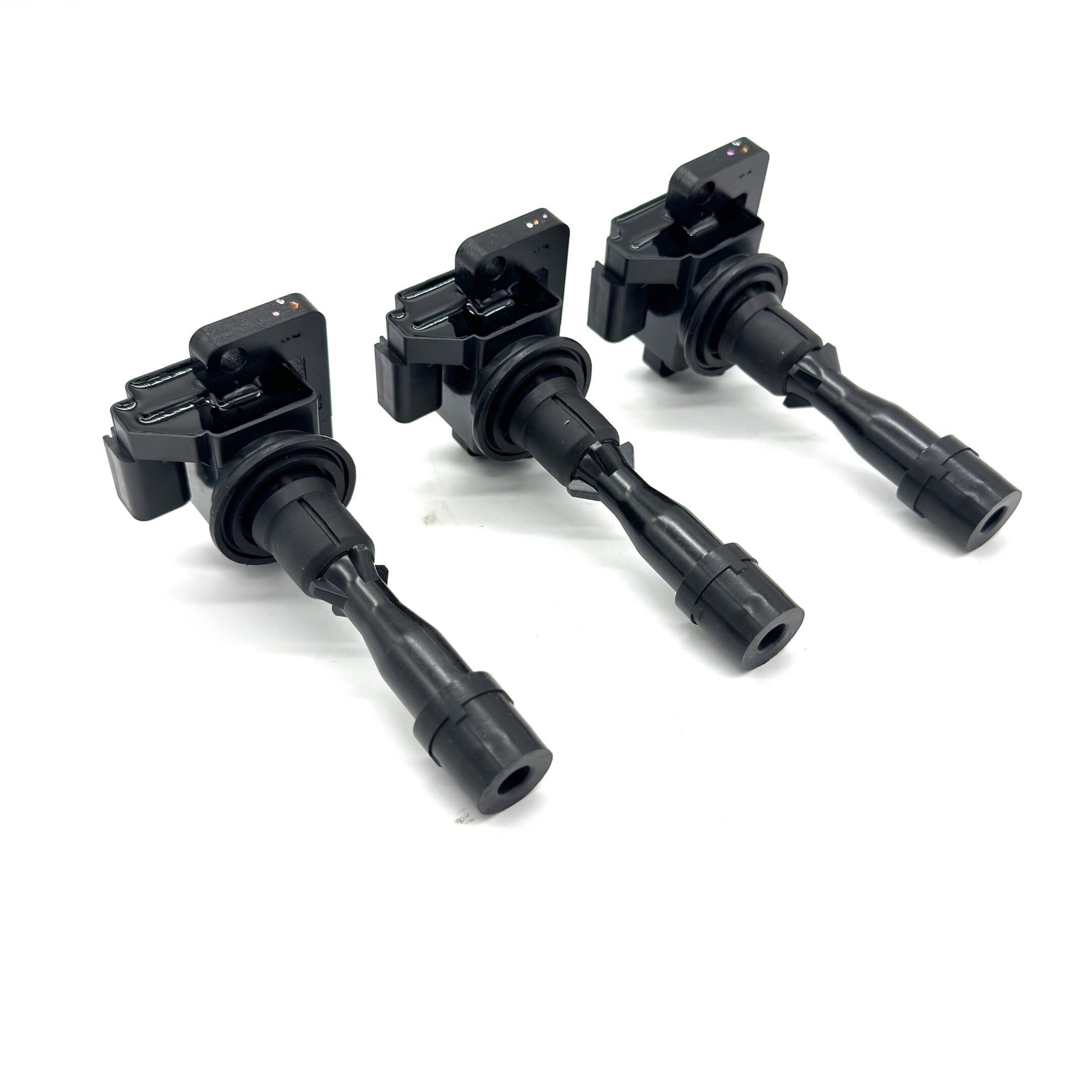 Ignition Coil 3 Pack for Daihatsu Hijet S100-S130 Models (1995-1998) featuring durable black construction for EFGS and EFZS engines.