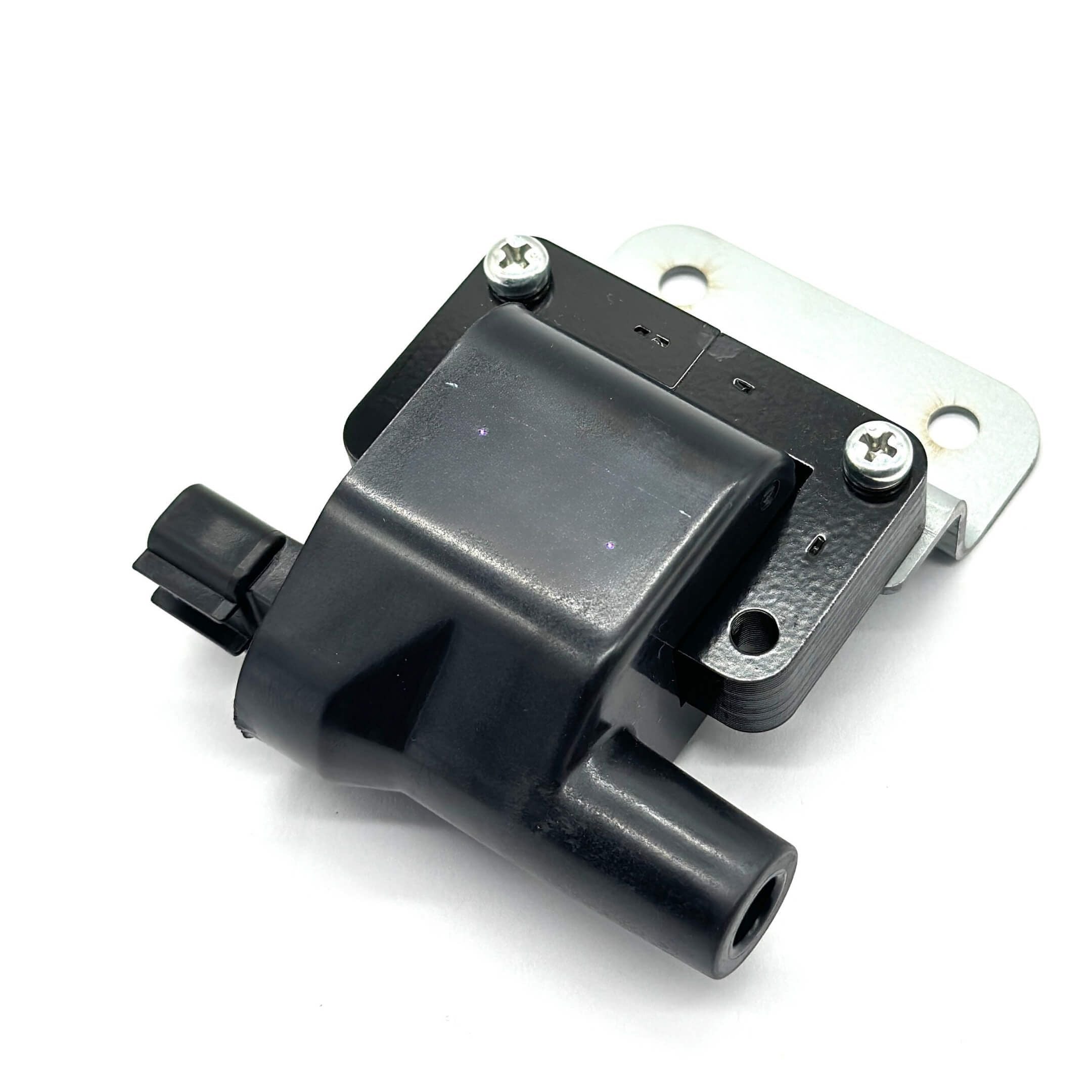 Ignition Coil for EFTS Engines, designed for Daihatsu Hijet Van S120 and S130 models (1994-1996), featuring a robust black casing with mounting bracket.