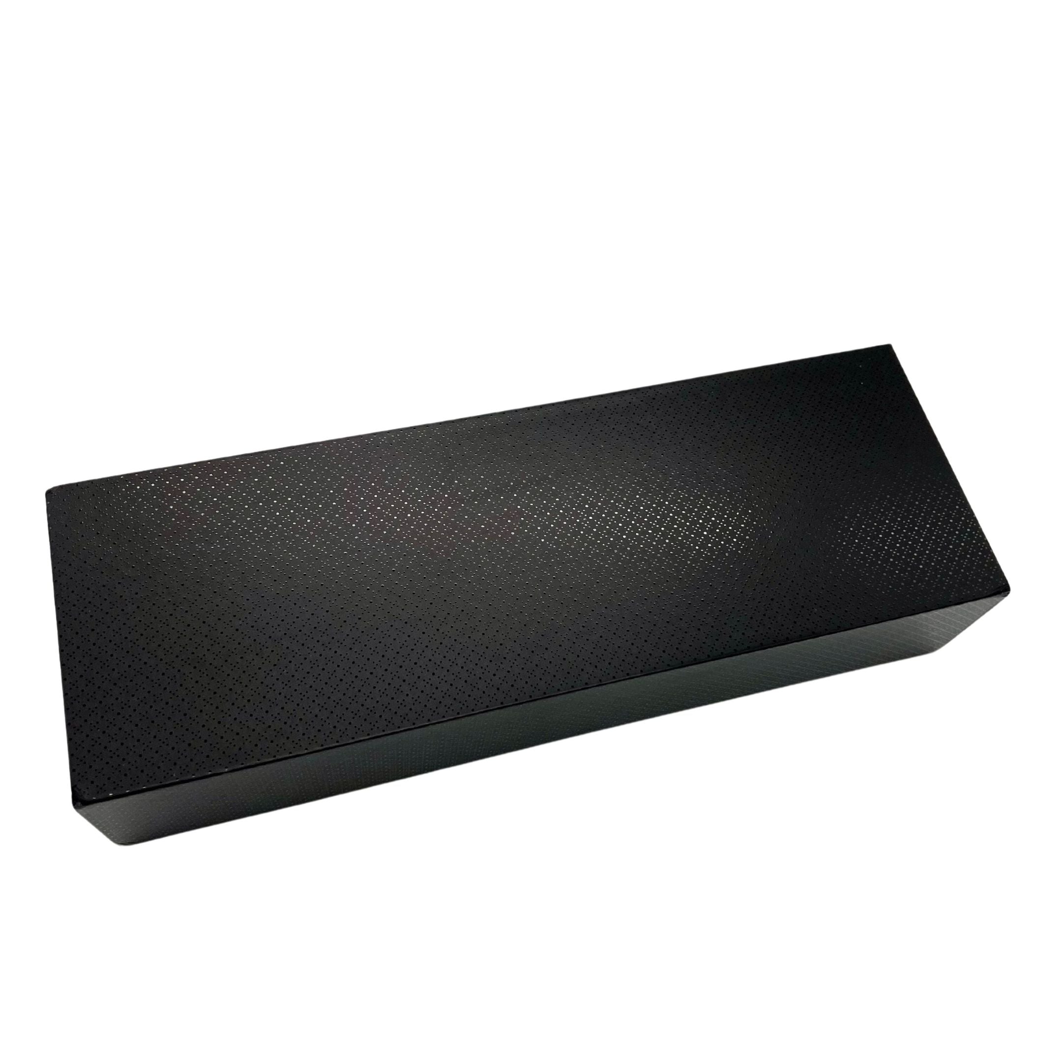 10-inch glass touchscreen mirror dash cam nested in protective foam—Oiwa Garage.