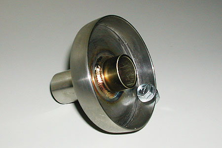 Wirus Win Compact Muffler Bazooka Type in stainless steel for Honda Acty Truck GBD-HA7 model, 1999-2010.