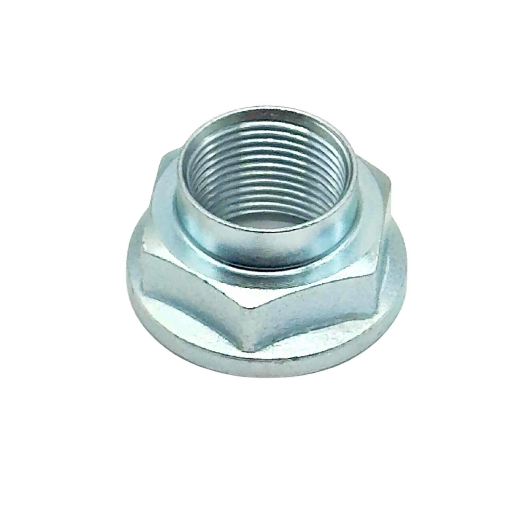 Rear Hub Lock Nut Set for Subaru Sambar Van TV1, TV2 Models (1999-2012) featuring a durable hexagonal design.