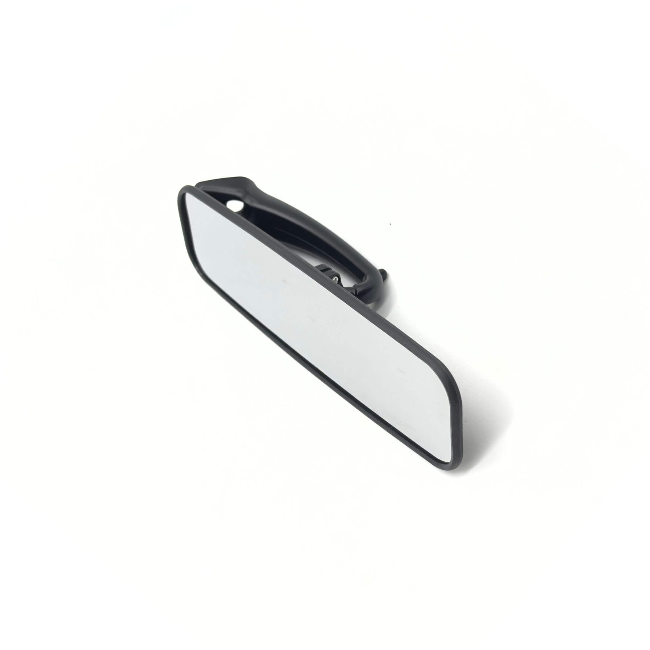 Rear View Mirror Assembly for Subaru Sambar Truck TT1, TT2 Models (1999-2012) featuring a sleek black frame and adjustable mount.