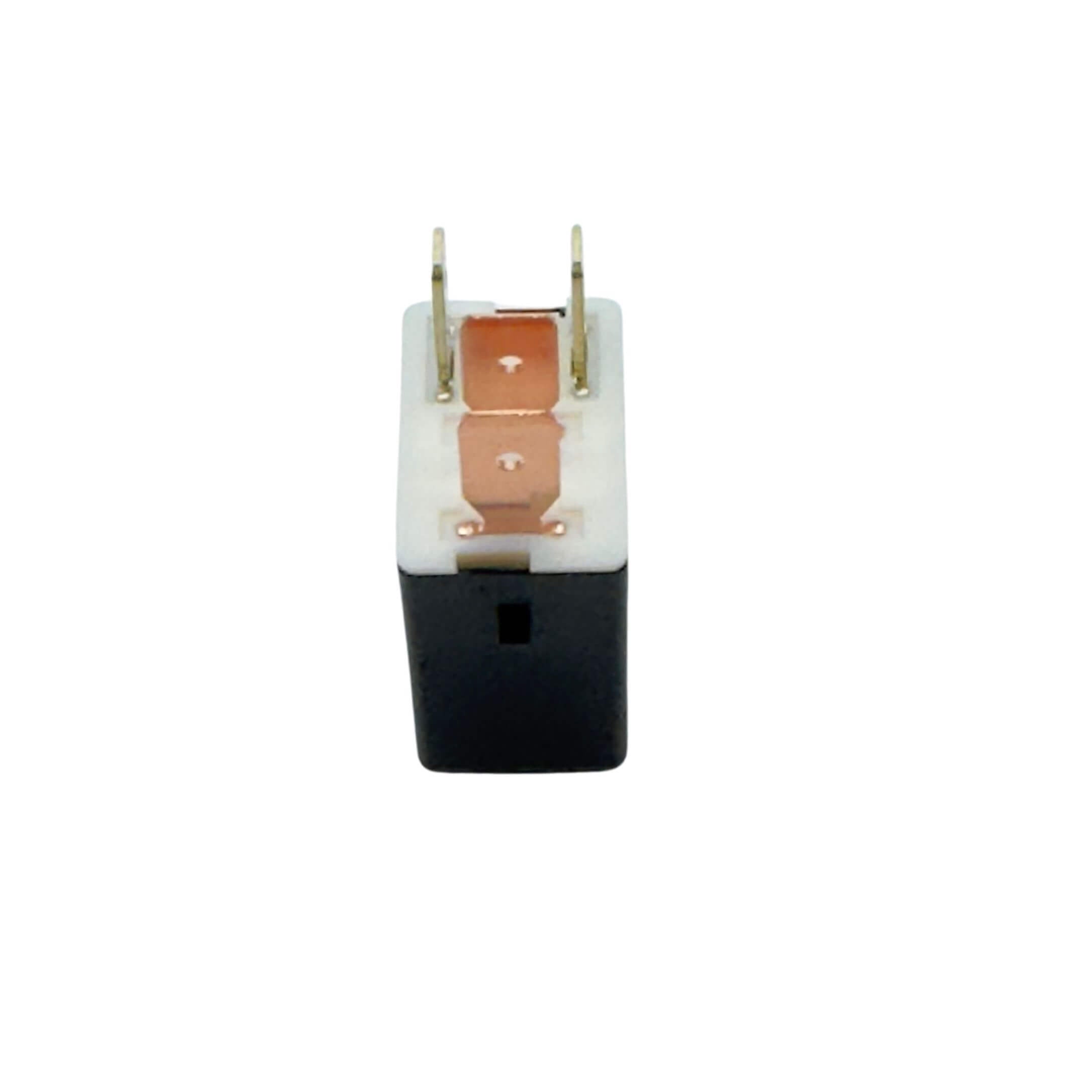 Relay Assembly for Subaru Sambar Truck TT1, TT2 Models (1999-2012) featuring dual copper prongs and a black casing.