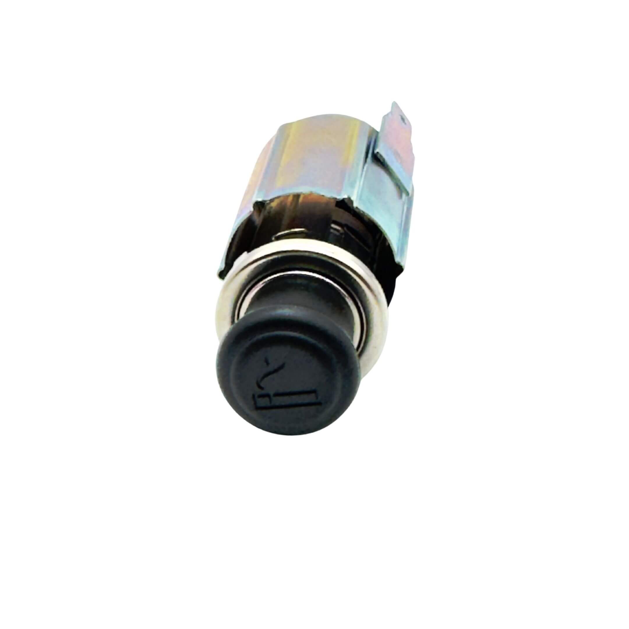 Cigarette Lighter Assembly for Subaru Sambar Truck TT1, TT2 Models (1999-2012) featuring a black push-button design.