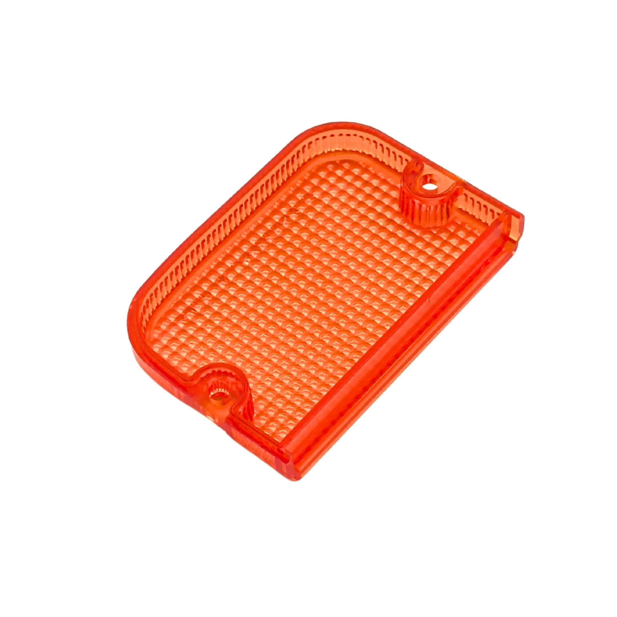 Tail Lamp Turn Signal Cover - Right for Subaru Sambar Van KS3, KS4 Models (1990-1998) featuring a textured orange design.