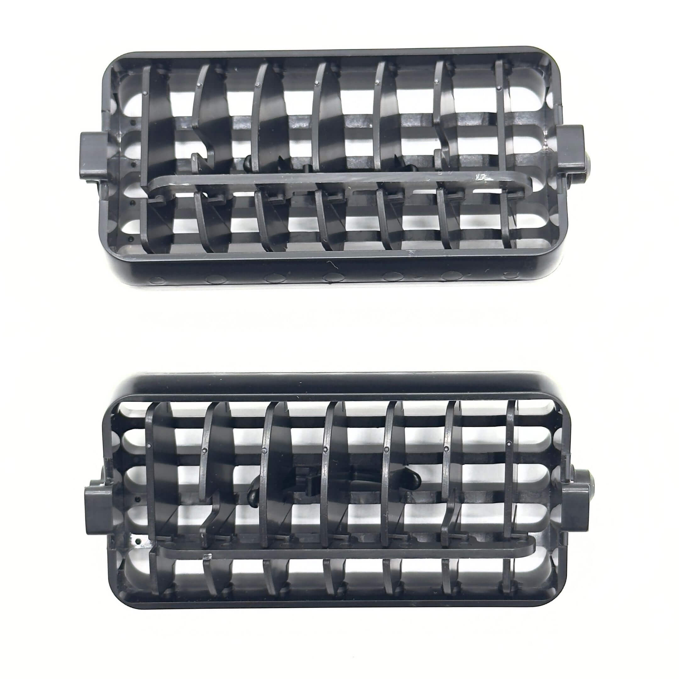 Air Vent Set for Subaru Sambar Truck TT1, TT2 Models (1999-2012) featuring a sleek black grille design for dashboard installation.