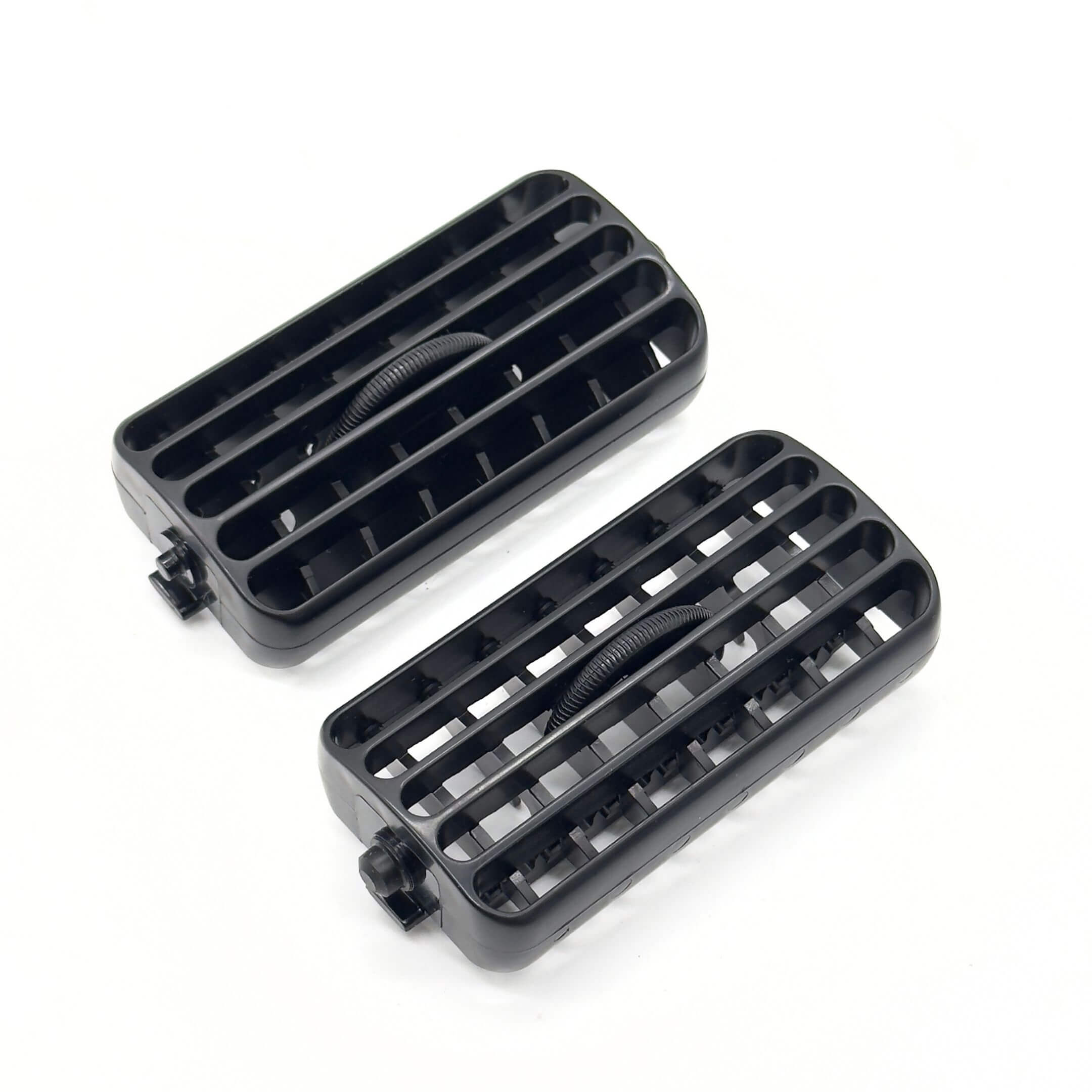 Air Vent Set for Subaru Sambar Truck TT1, TT2 Models (1999-2012) featuring black rectangular design with adjustable slats.