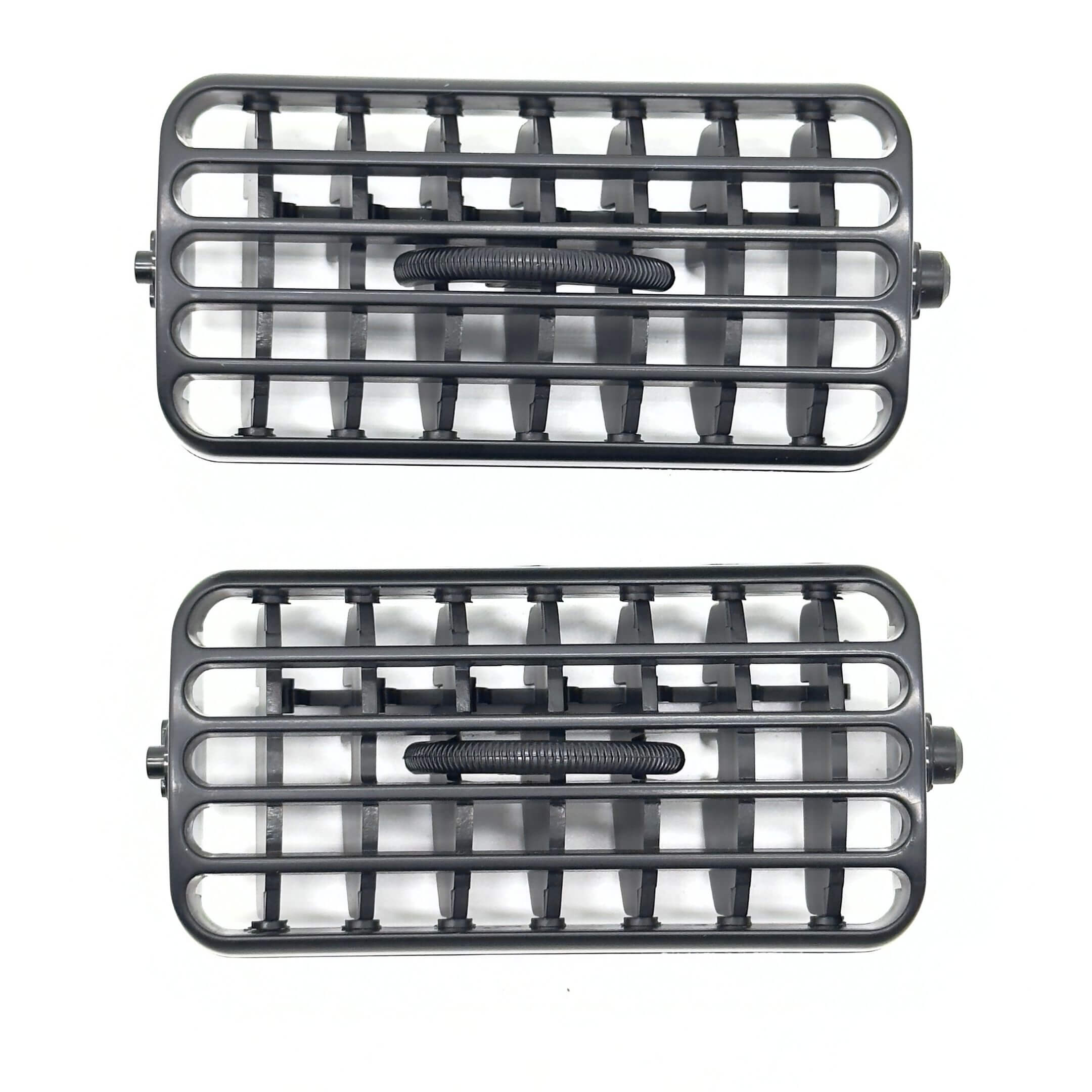 Air Vent Set for Subaru Sambar Truck TT1, TT2 Models (1999-2012) featuring a sleek black grille design.