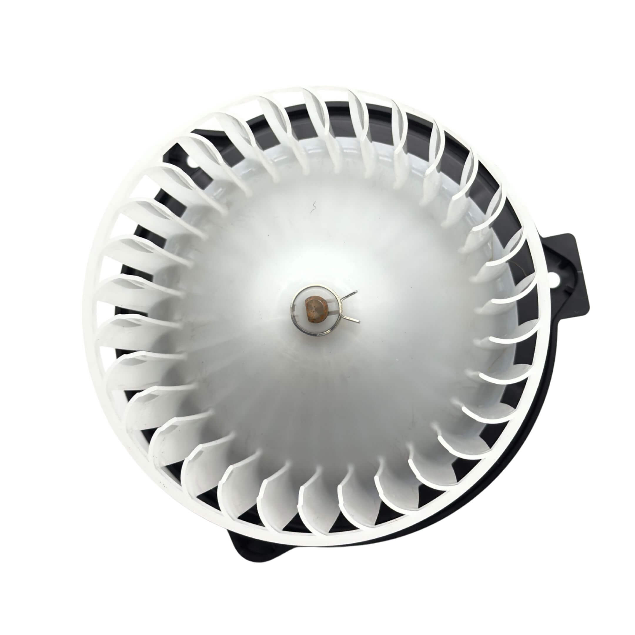 Blower Motor - Heater Blower Fan Motor for Subaru Sambar Truck TT1, TT2 Models (1999-2012) featuring a white fan blade design.