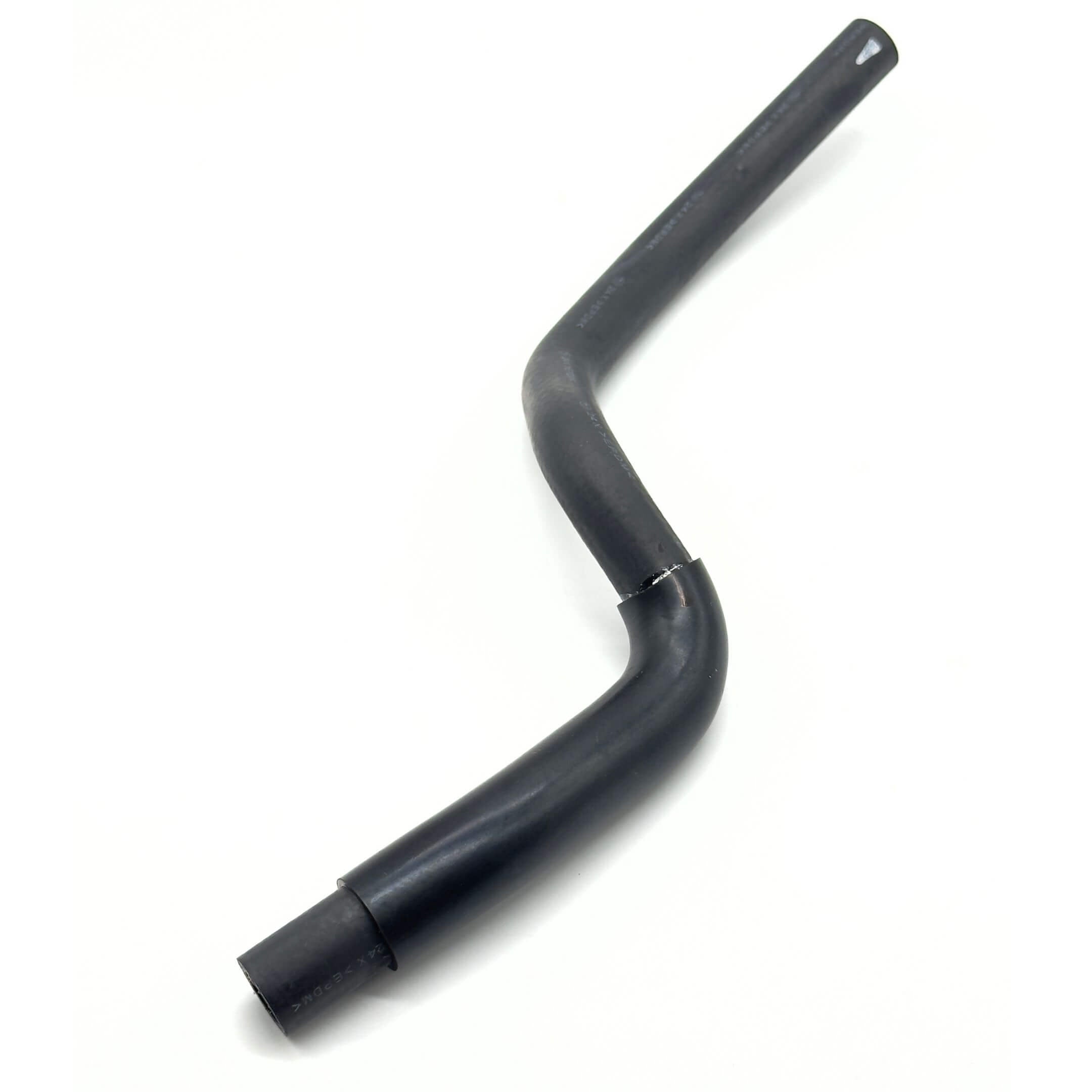 Heater Outlet Hose - Hose B for Subaru Sambar Wagon TW1, TW2 Models (1999–2012) featuring a durable, curved black rubber design.
