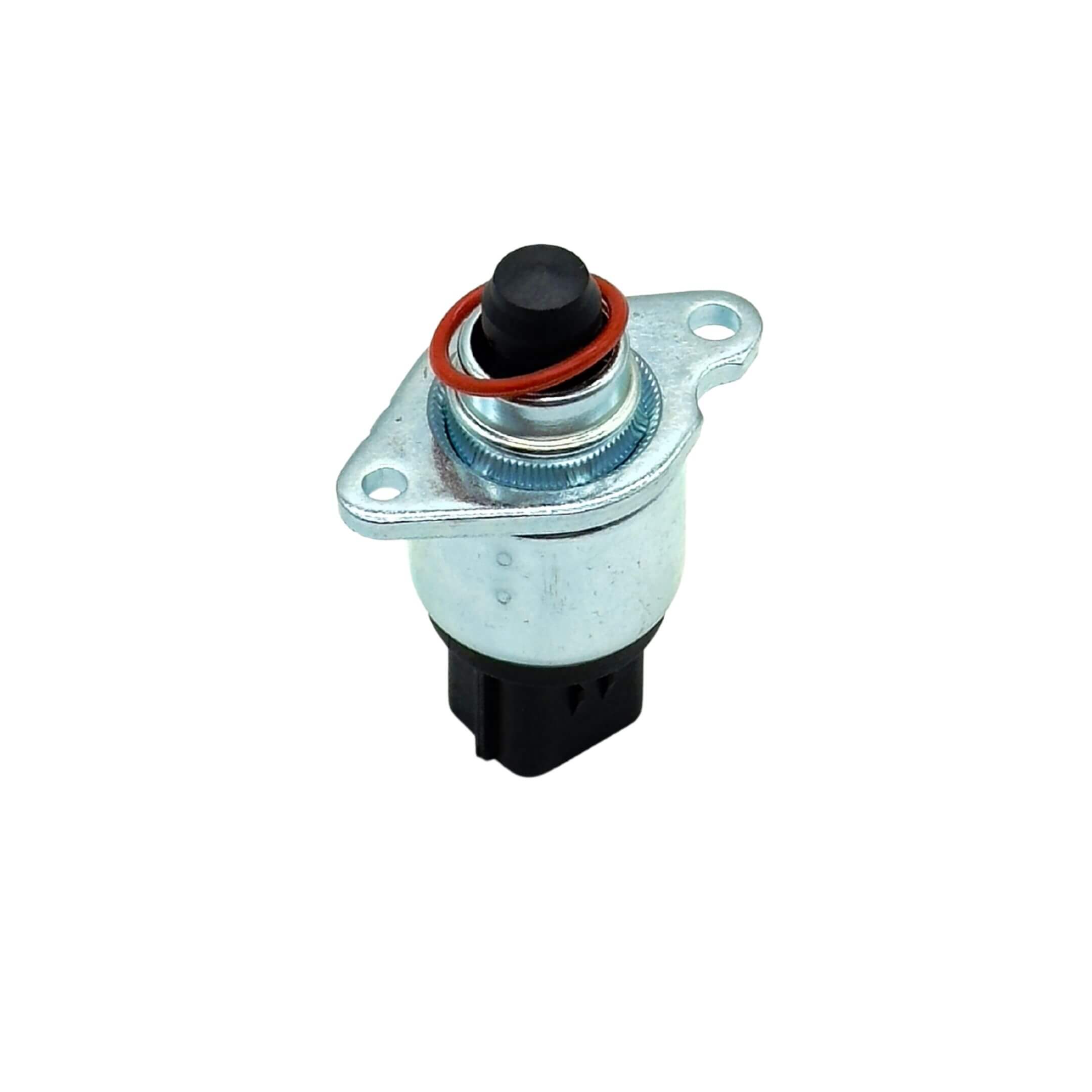 Front view of Subaru Sambar TV1 TV2 Idle Speed Control Valve ISC 22650-KA150 highlighting plug and O-ring seal for 1999-2012 Vans