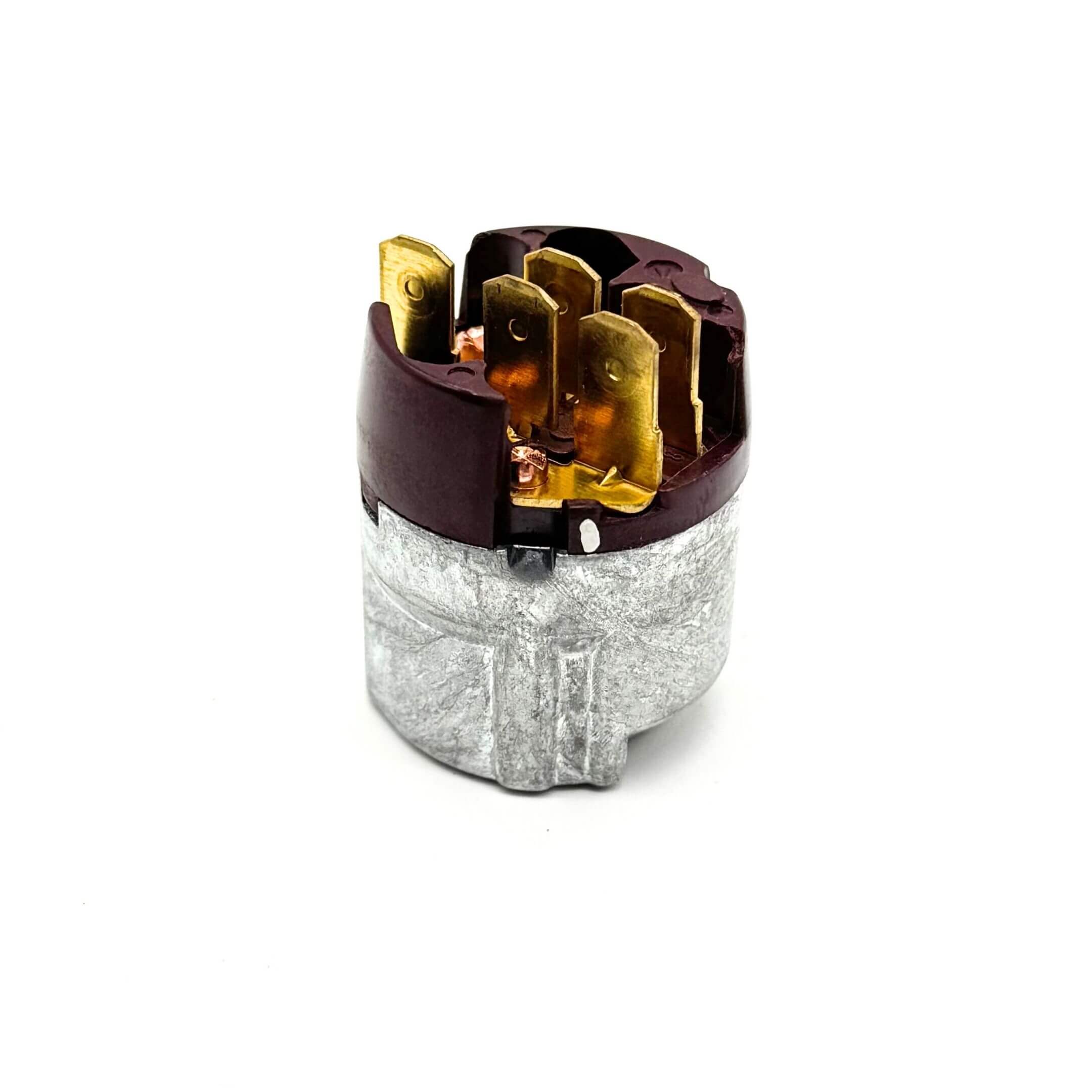 Ignition Switch for Subaru Sambar Wagon TW1, TW2 Models (1999-2012) featuring a durable metal casing and multiple brass connectors.