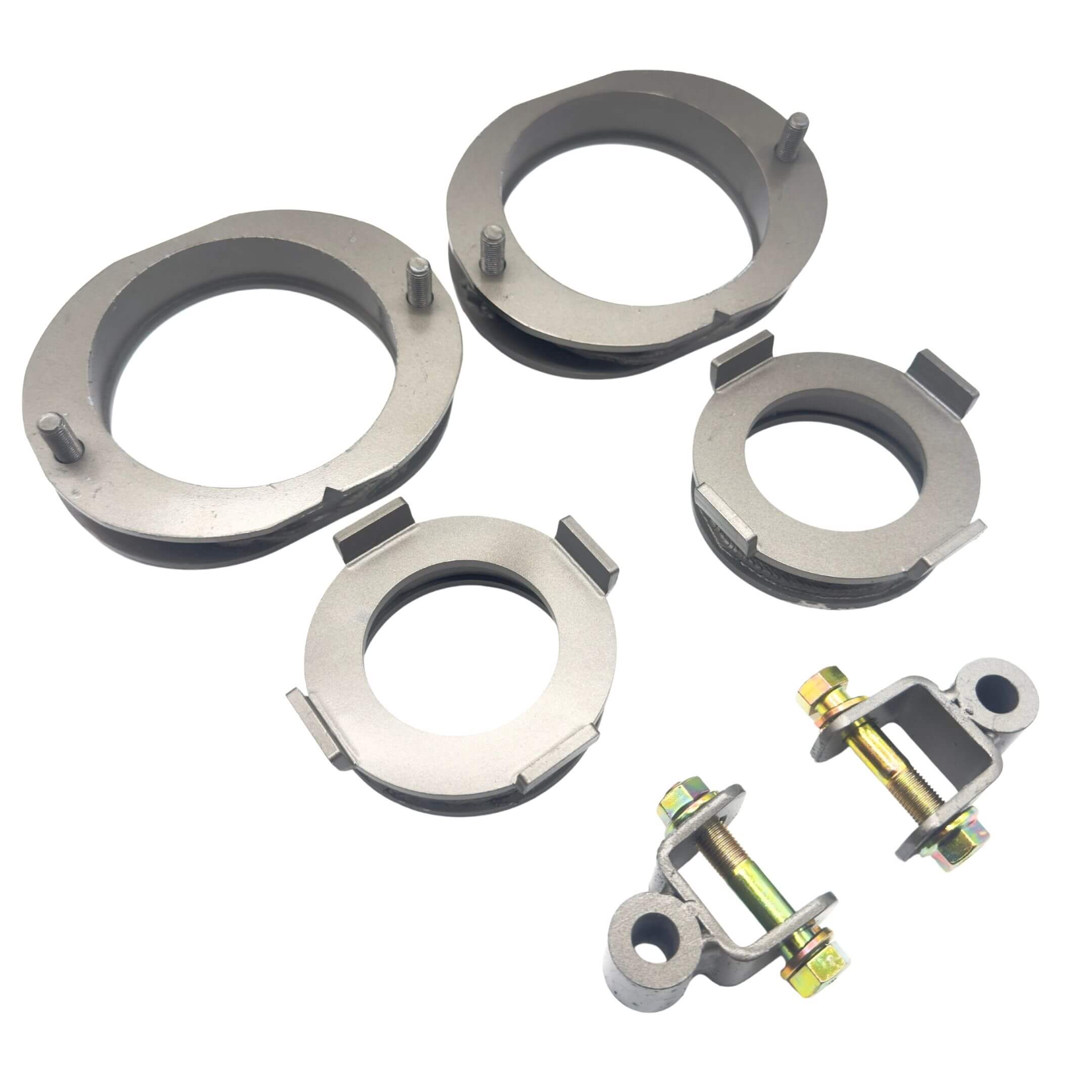 Subaru Sambar Lift Kit - 1.5 inch for TV1, TV2 Models (1999-2012) featuring durable metal spacers and hardware.