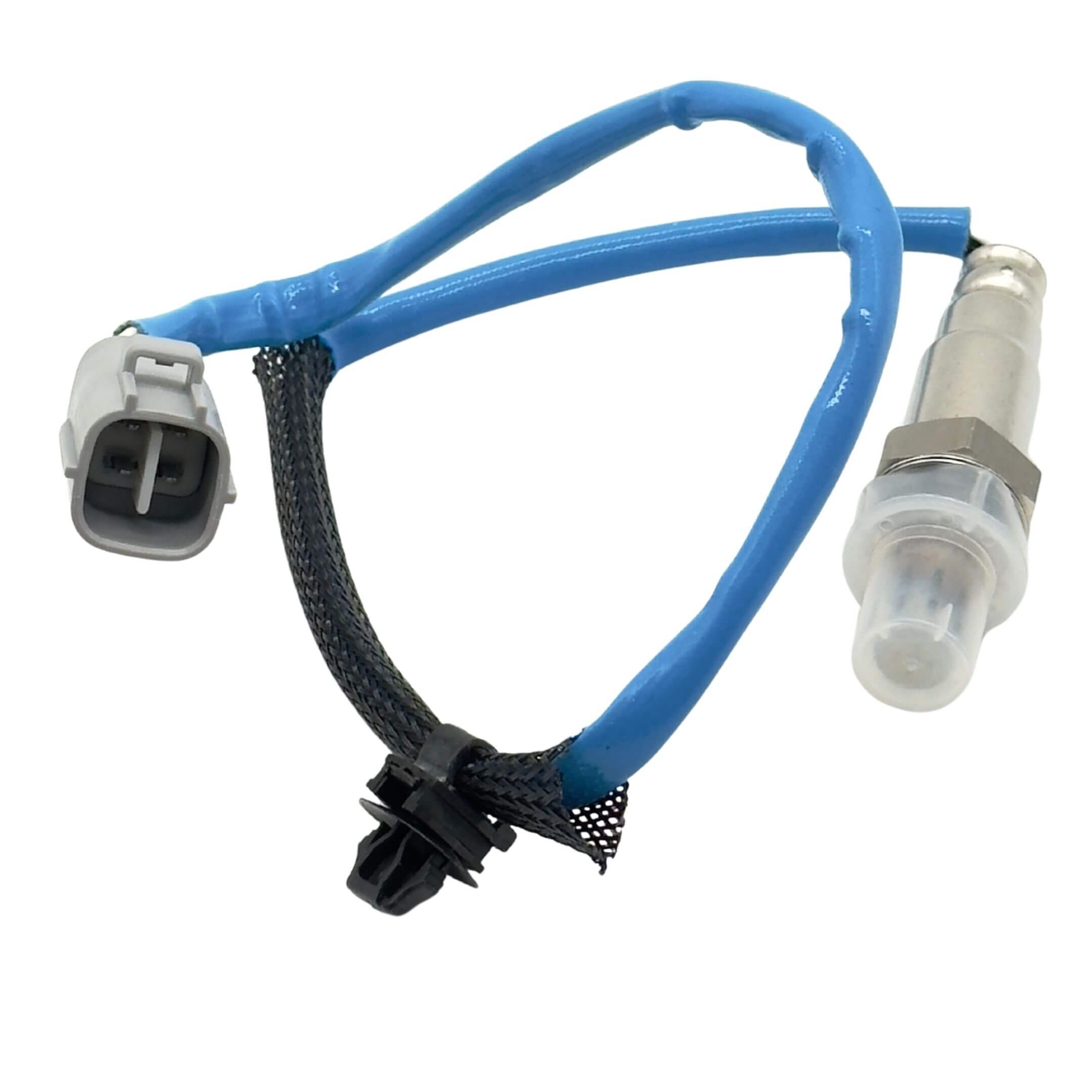 O2 SENSOR for Subaru Sambar Truck TT1, TT2 Models (6/2008 - 2/2012) featuring a blue cable and connector.