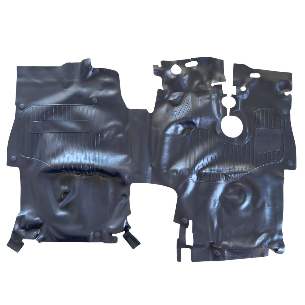 Cab Floor Mat for Subaru Sambar Truck TT1, TT2 Models (1999-2012) featuring durable black material with custom fit design and textured surface.