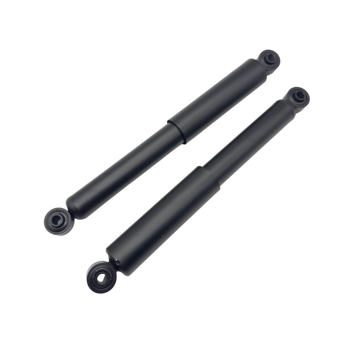 Subaru Sambar TT1 TT2 rear shocks KSA1135 shown as a complete pair, replacing genuine part 20365TC000