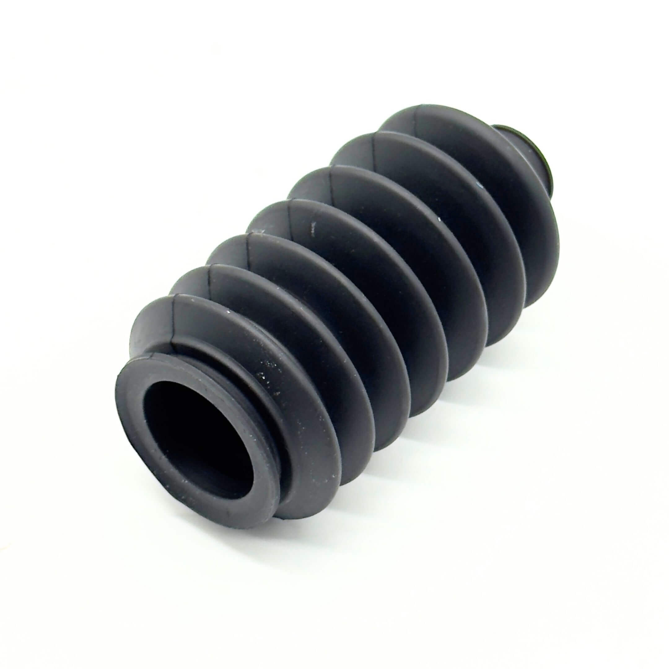 Steering Rack Boot for Subaru Sambar Wagon TW1, TW2 Models (1999-2012) featuring durable black rubber construction.