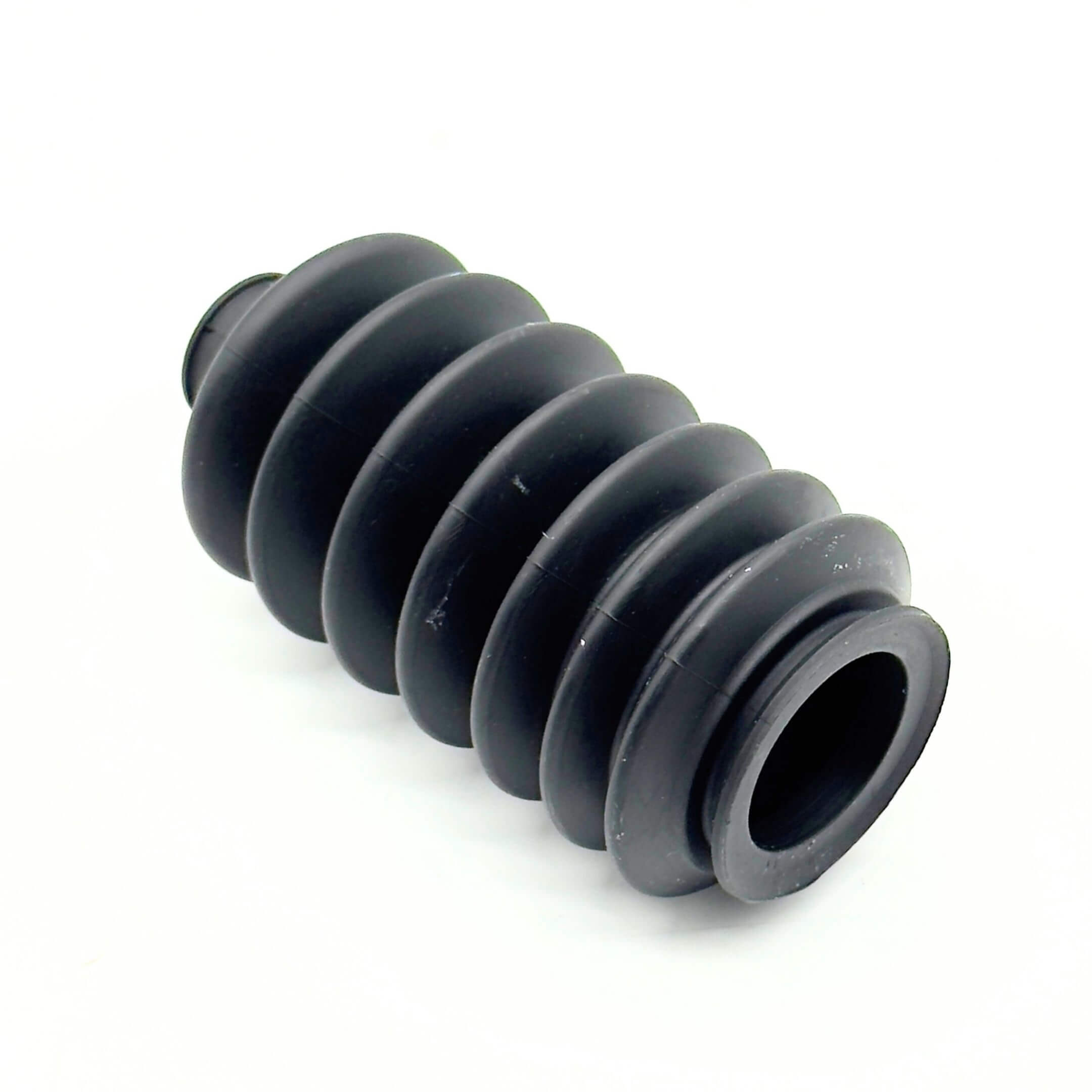 Steering Rack Boot for Subaru Sambar Truck TT1, TT2 Models (1999-2012) featuring a durable, accordion-style design for the left side.