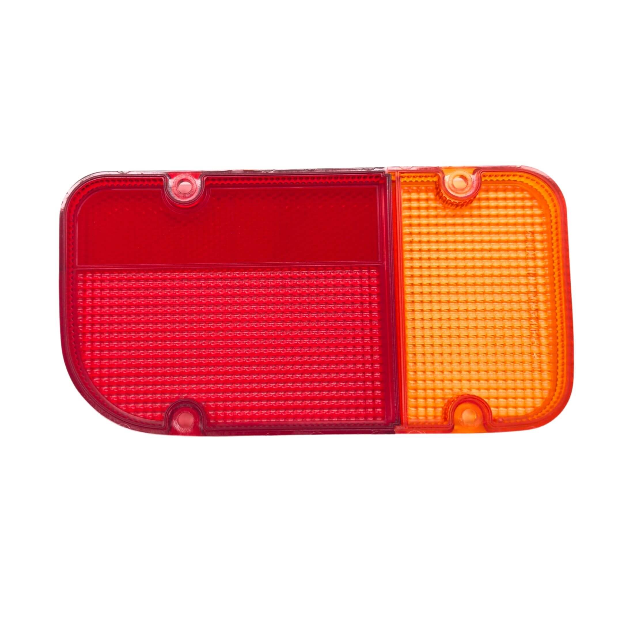 Tail Lamp Brake & Turn Signal Cover Set for Subaru Sambar Truck TT1, TT2 Models (1999-2012) featuring a red and amber lens design.