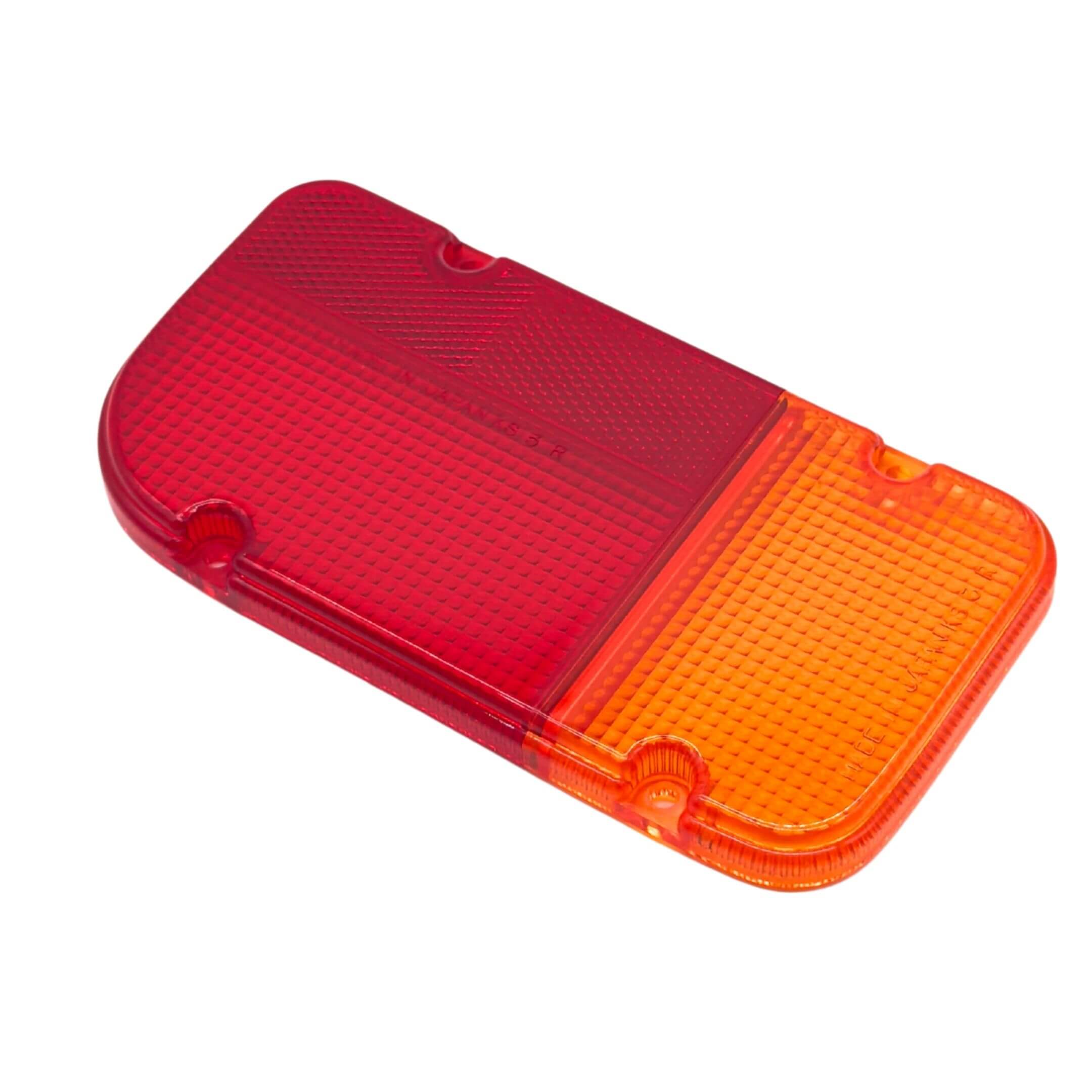 Tail Lamp Brake & Turn Signal Cover Set for Subaru Sambar Truck TT1, TT2 Models (1999-2012) featuring a red and amber lens design.