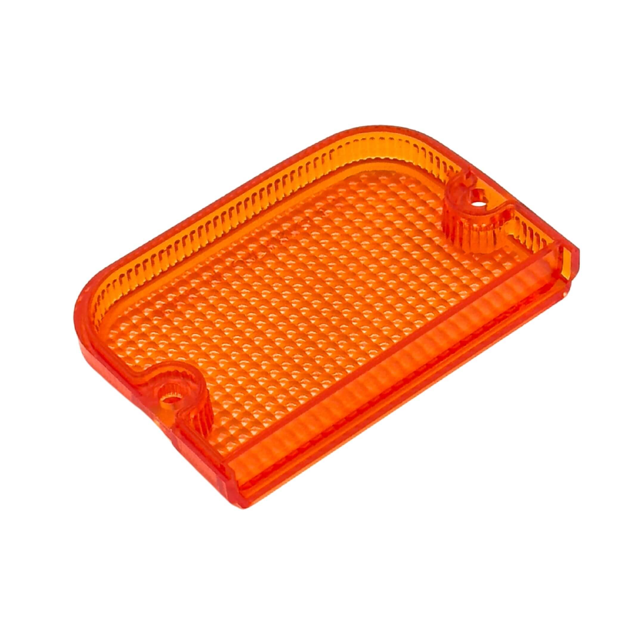Tail Lamp Turn Signal Cover - Left for Subaru Sambar Truck TT1, TT2 Models (1999-2012), featuring a durable orange plastic design.