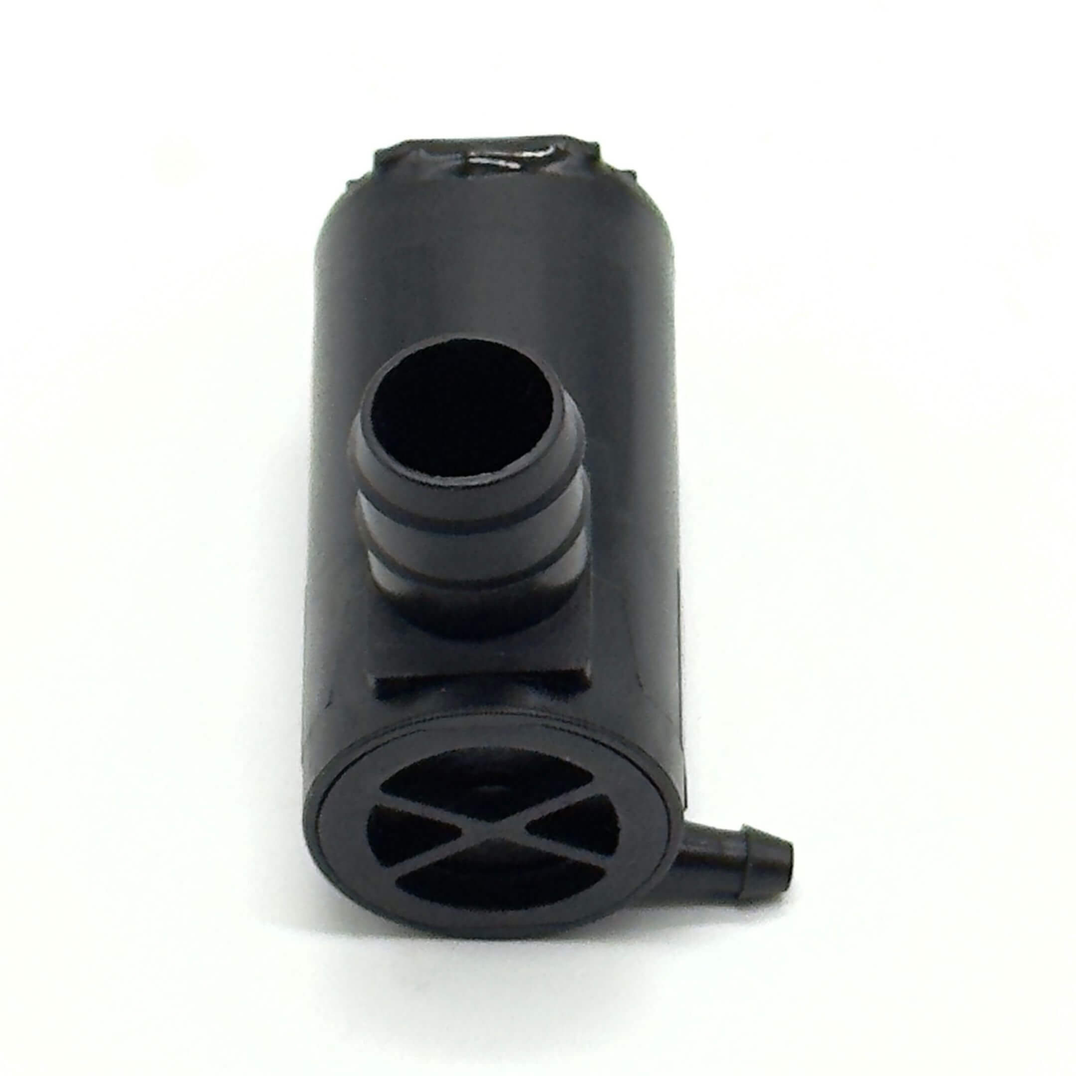 Windshield Washer Motor & Pump Assembly for Subaru Sambar Truck TT1, TT2 Models (1999–2012) featuring OEM design and durable black housing.