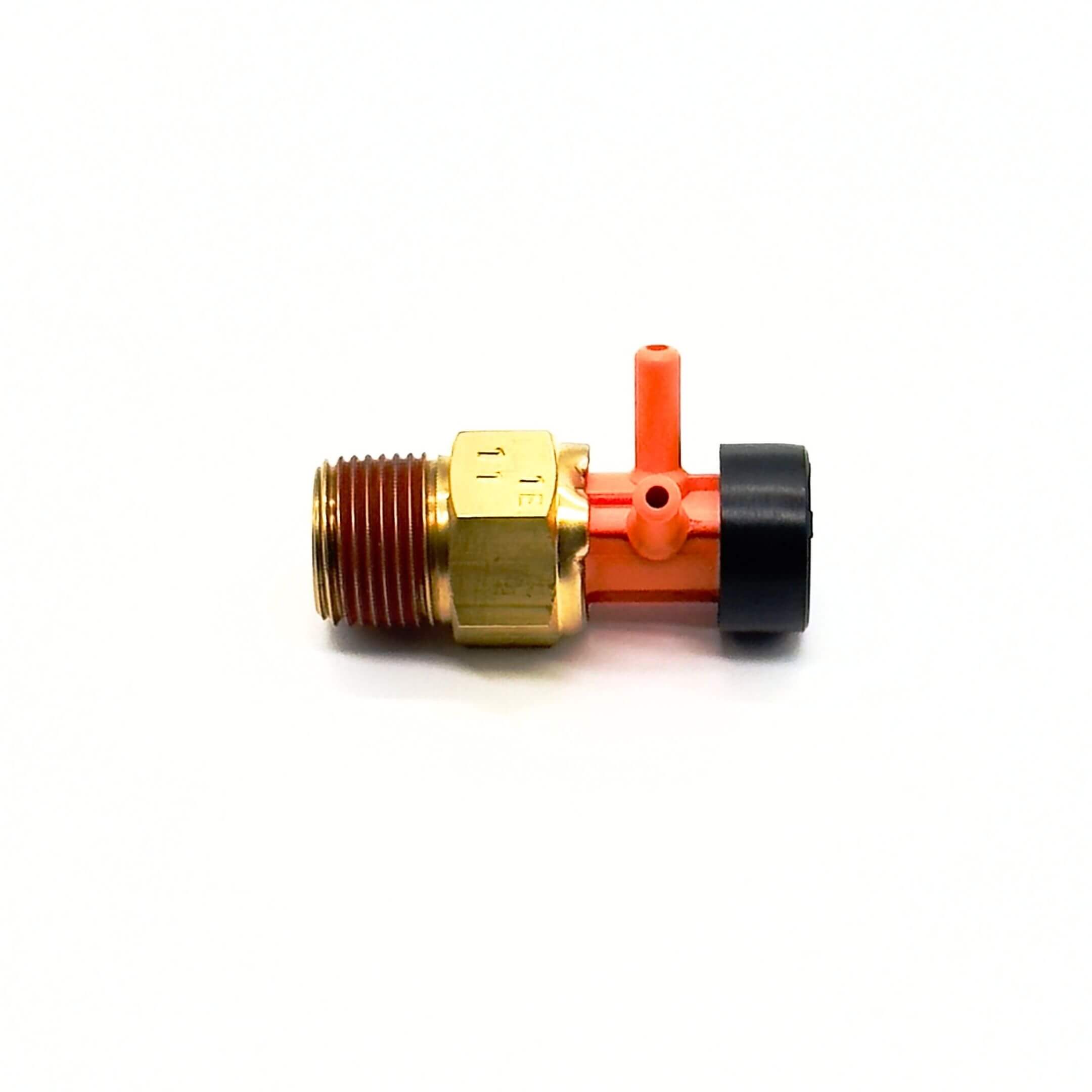 Thermo Valve (53°C) for Honda Acty Van Models HH3, HH4 (1990-1999) featuring a brass and plastic design with threaded connection.