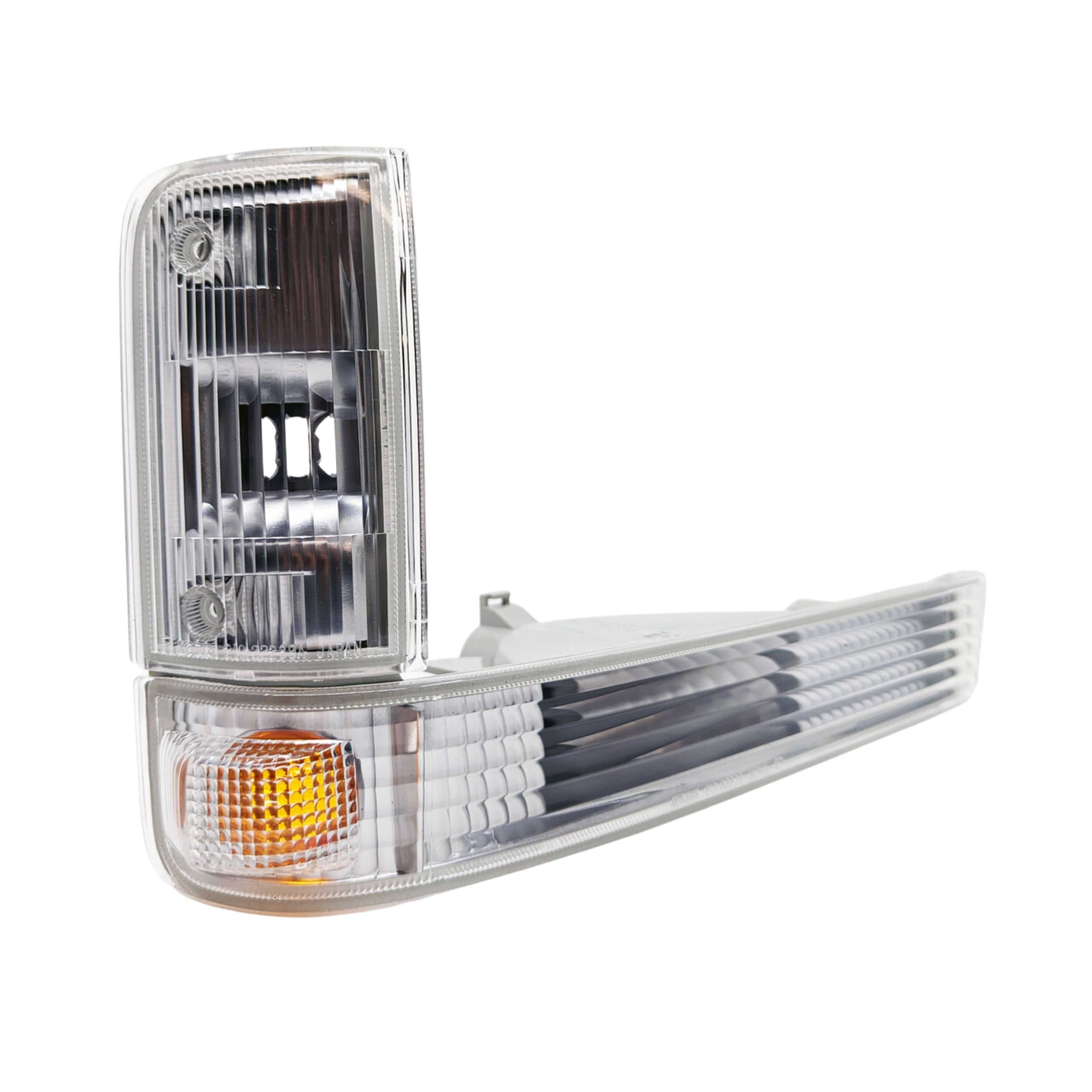 Turn Signal Lamp Assembly - Front Right Clear Type for Honda Acty Truck HA3 HA4 1990-1999 - Enhance visibility and safety with this high-quality, durable clear  turn signal lamp assembly, specifically designed for Honda Acty models.