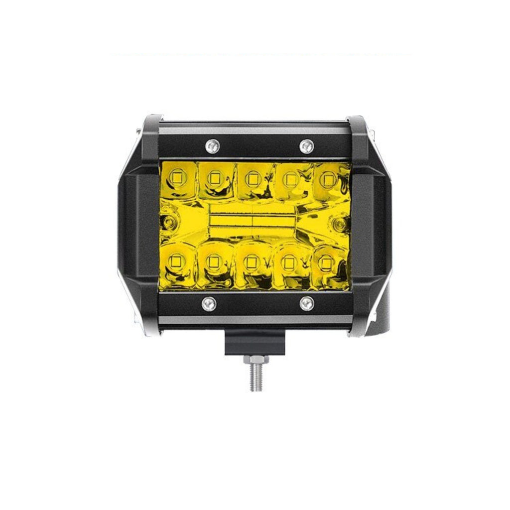 4" 60W Yellow LED Light Bar - High-Performance Illumination for JDM Mini Trucks - Up to 4800 Lumens Output